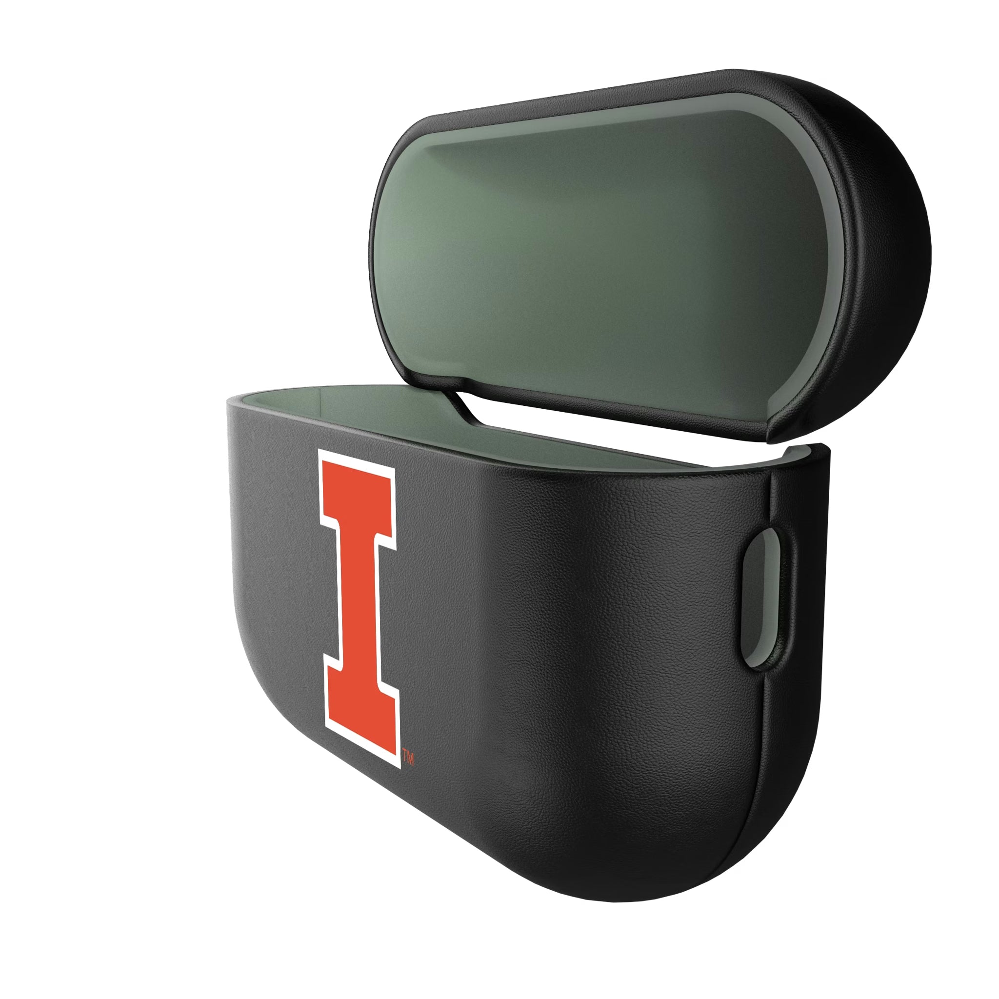 University of Illinois Fighting Illini Insignia AirPods AirPod Case Cover - Isometric View#Device_AirPods Pro 3