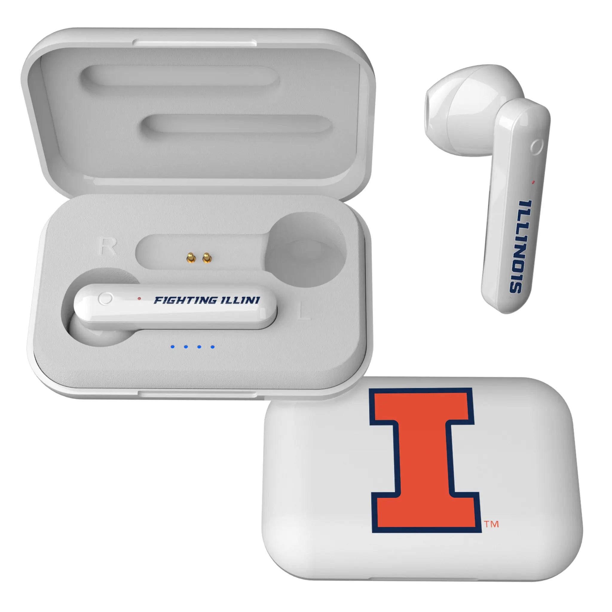 University of Illinois Fighting Illini Insignia Wireless TWS Earbuds