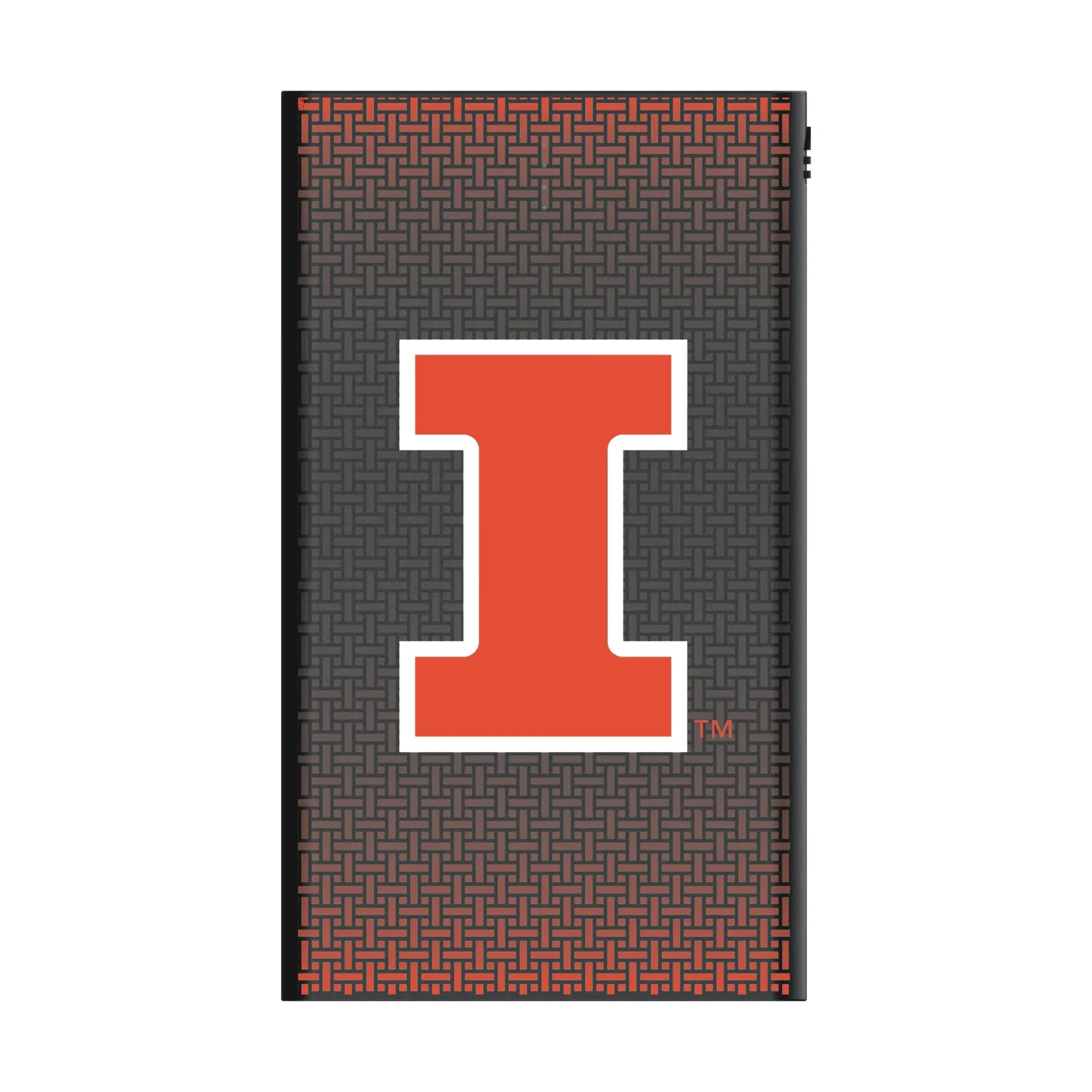 University of Illinois Fighting Illini Linen 5000mAh Flat Power Bank