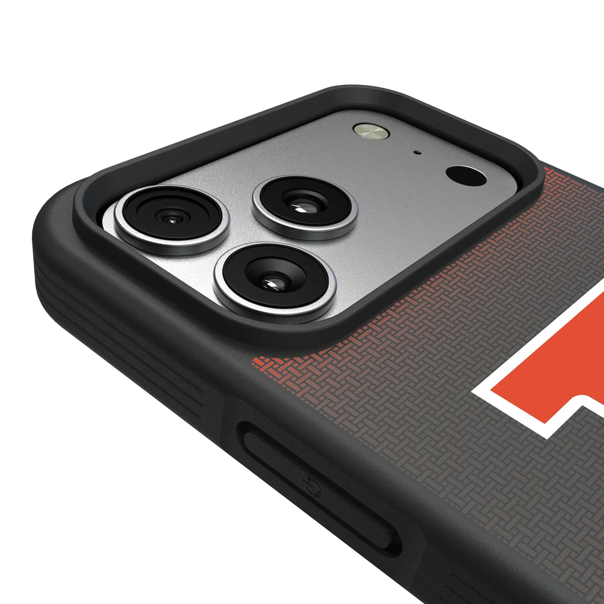 University of Illinois Fighting Illini Linen iPhone Bump Phone Case for Apple iPhone - Detail#Device_iPhone 17 Pro Max