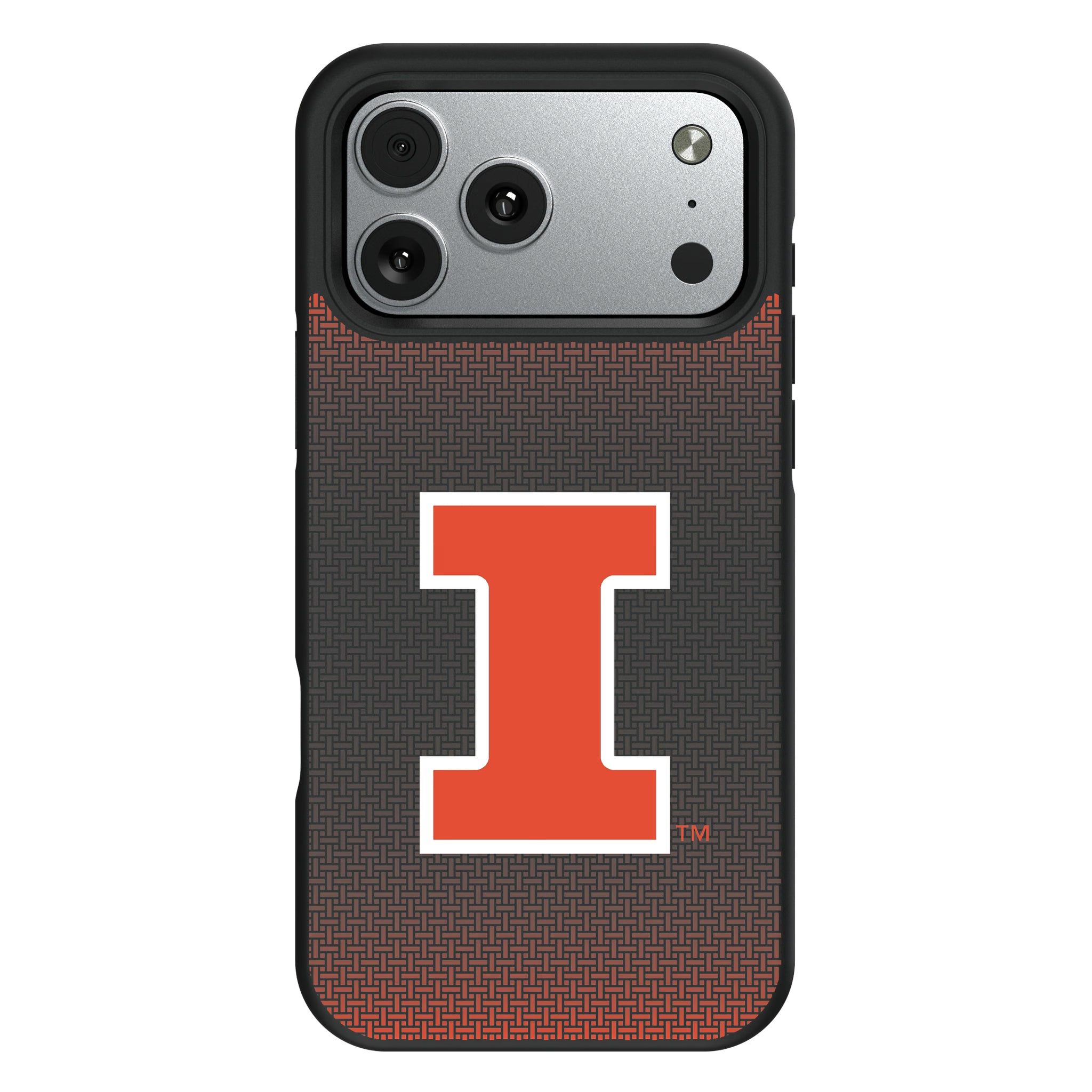 University of Illinois Fighting Illini Linen iPhone Bump Phone Case for Apple iPhone#Device_iPhone 17 Pro Max