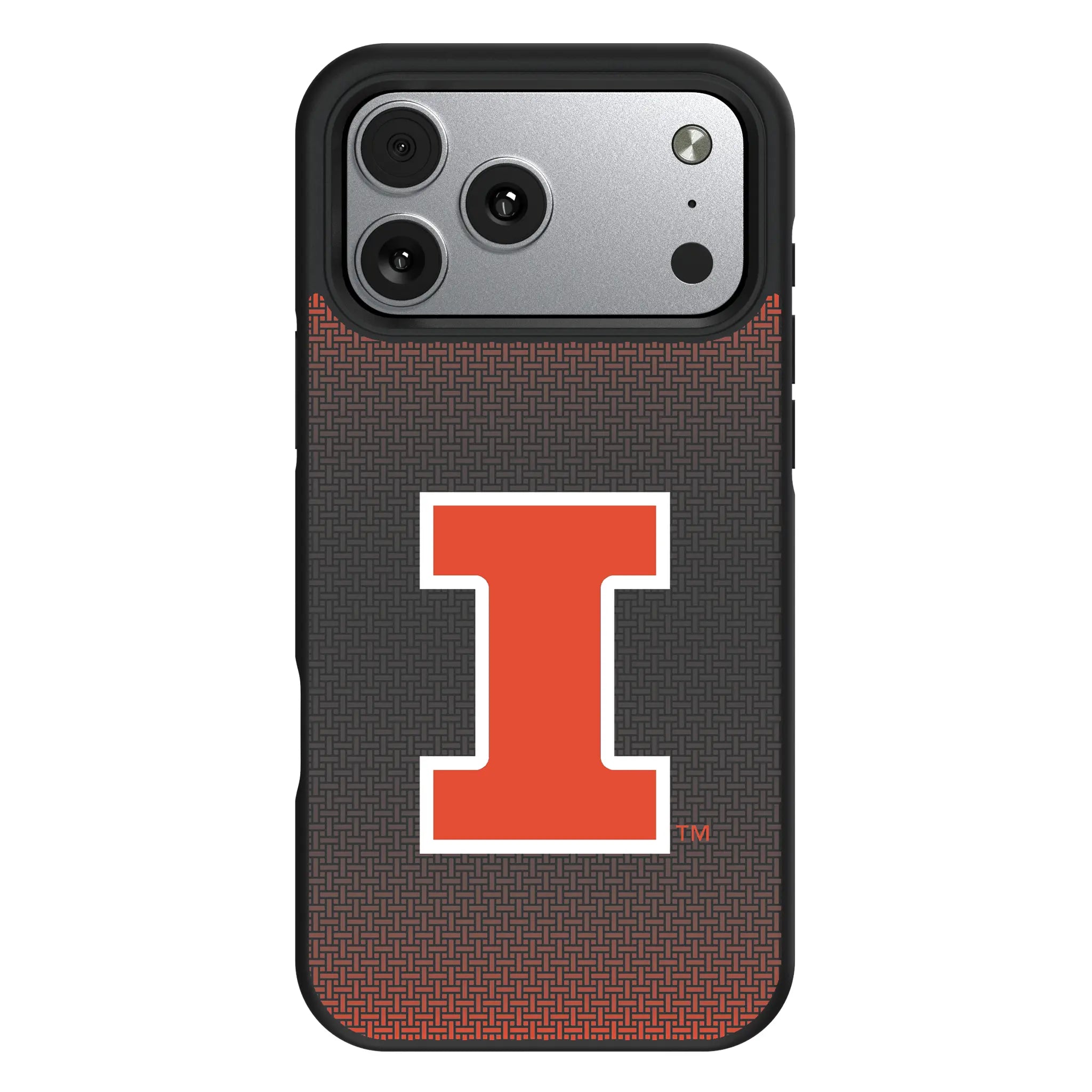 University of Illinois Fighting Illini Linen iPhone Bump Phone Case for Apple iPhone#Device_iPhone 17 Pro Max