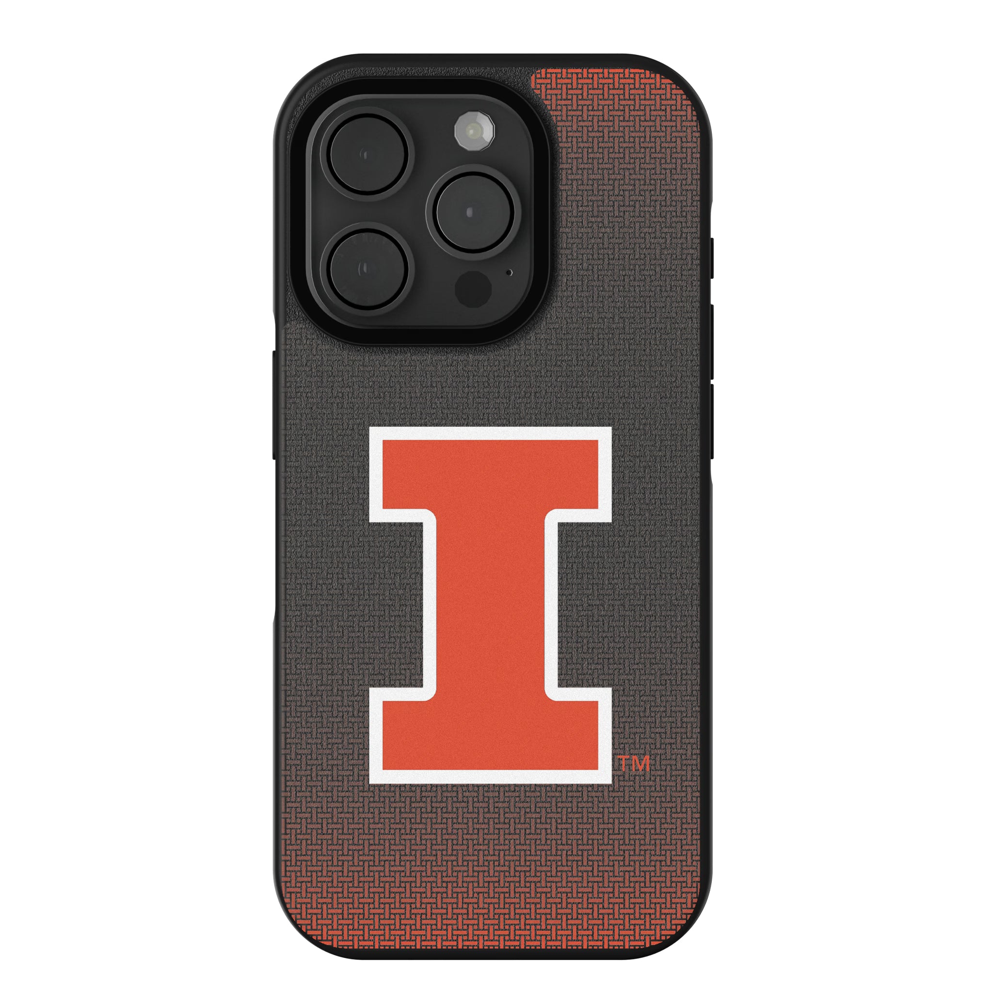 University of Illinois Fighting Illini Linen iPhone Bump Phone Case for Apple iPhone