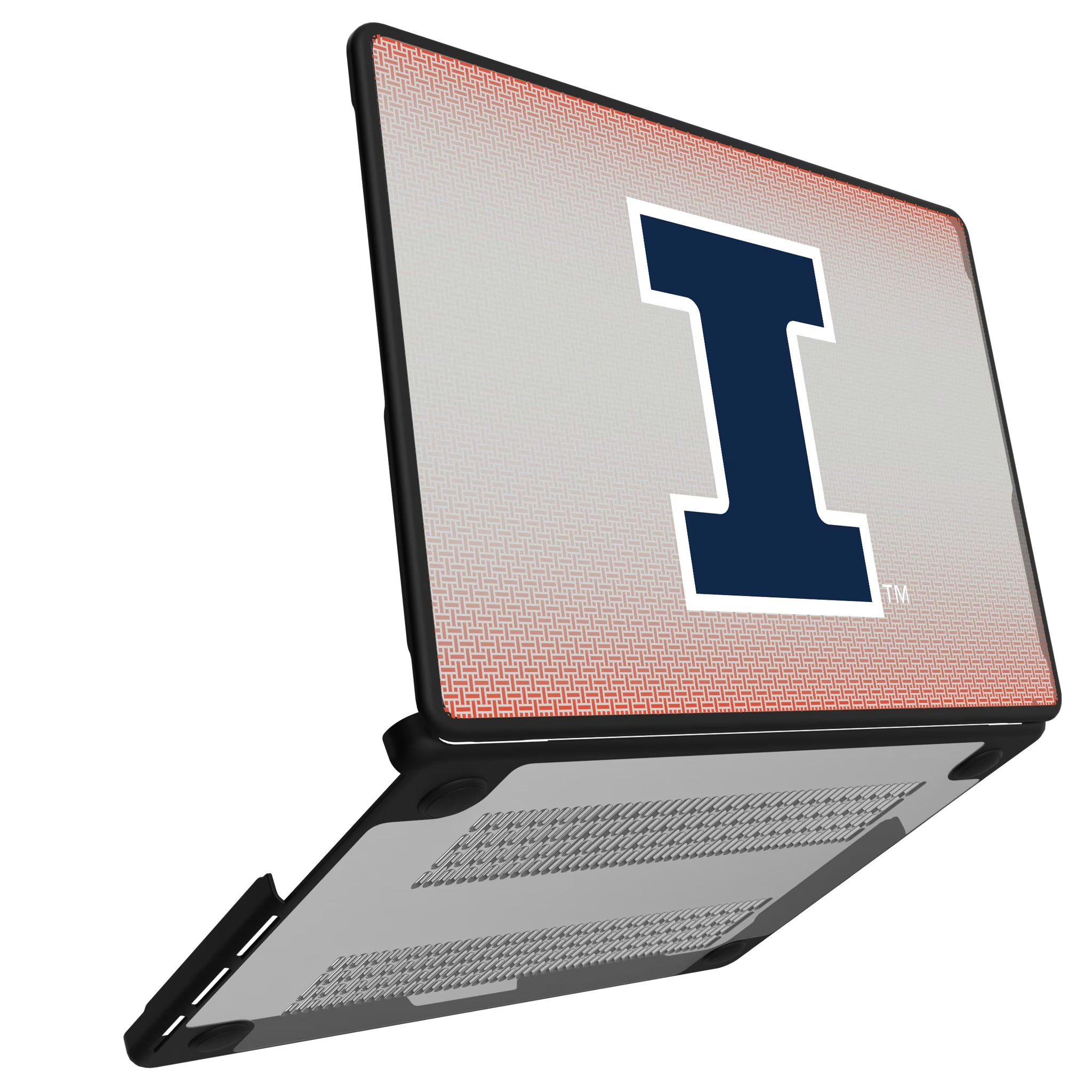 University of Illinois Fighting Illini Linen MacBook Laptop Case for Apple MacBook#Device_MacBook Pro (14-inch, 2021) / MacBook Pro (14-inch, 2023) / MacBook Pro (14-inch, 2024)