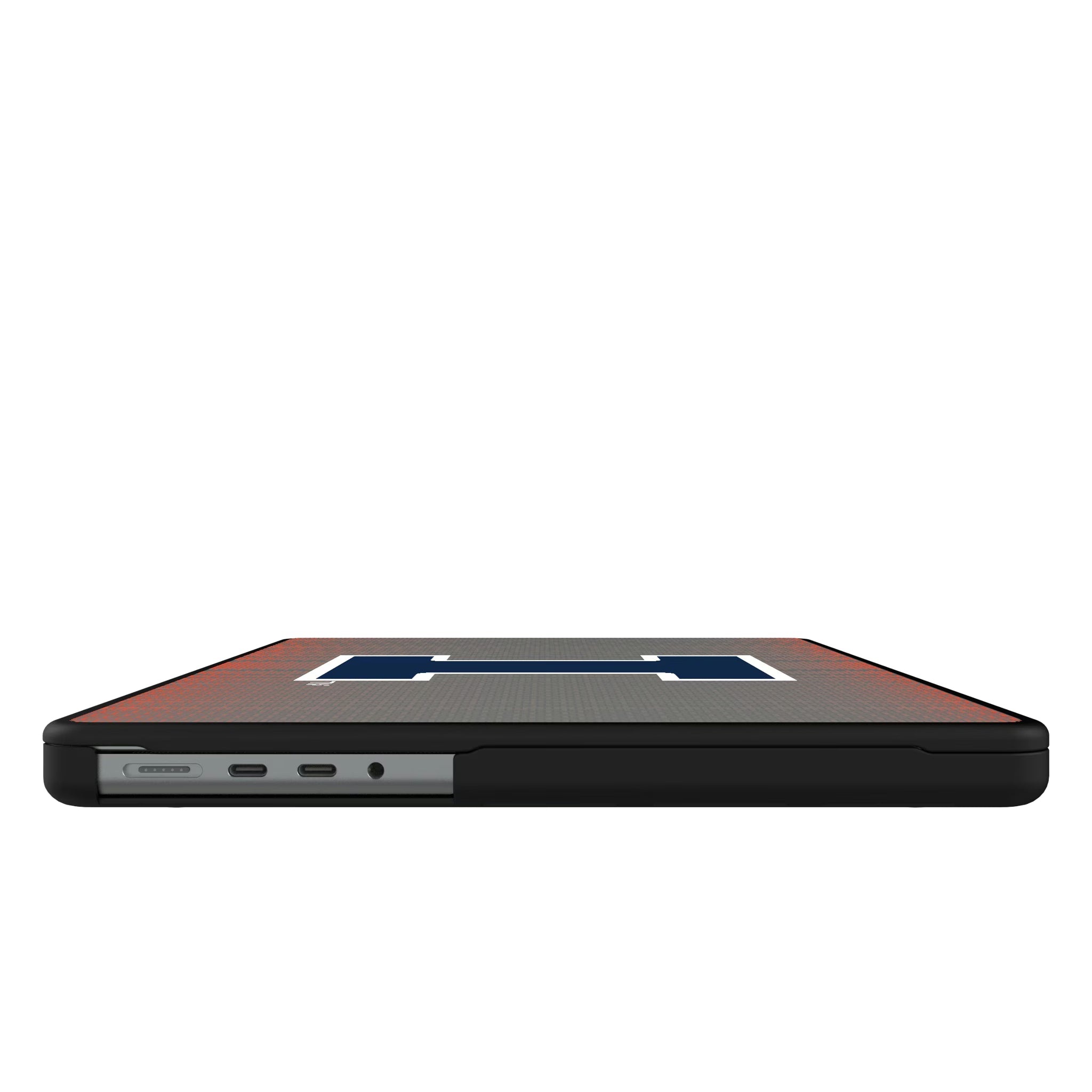 University of Illinois Fighting Illini Linen MacBook Laptop Case for Apple MacBook#Device_MacBook Pro (14-inch, 2021) / MacBook Pro (14-inch, 2023) / MacBook Pro (14-inch, 2024)