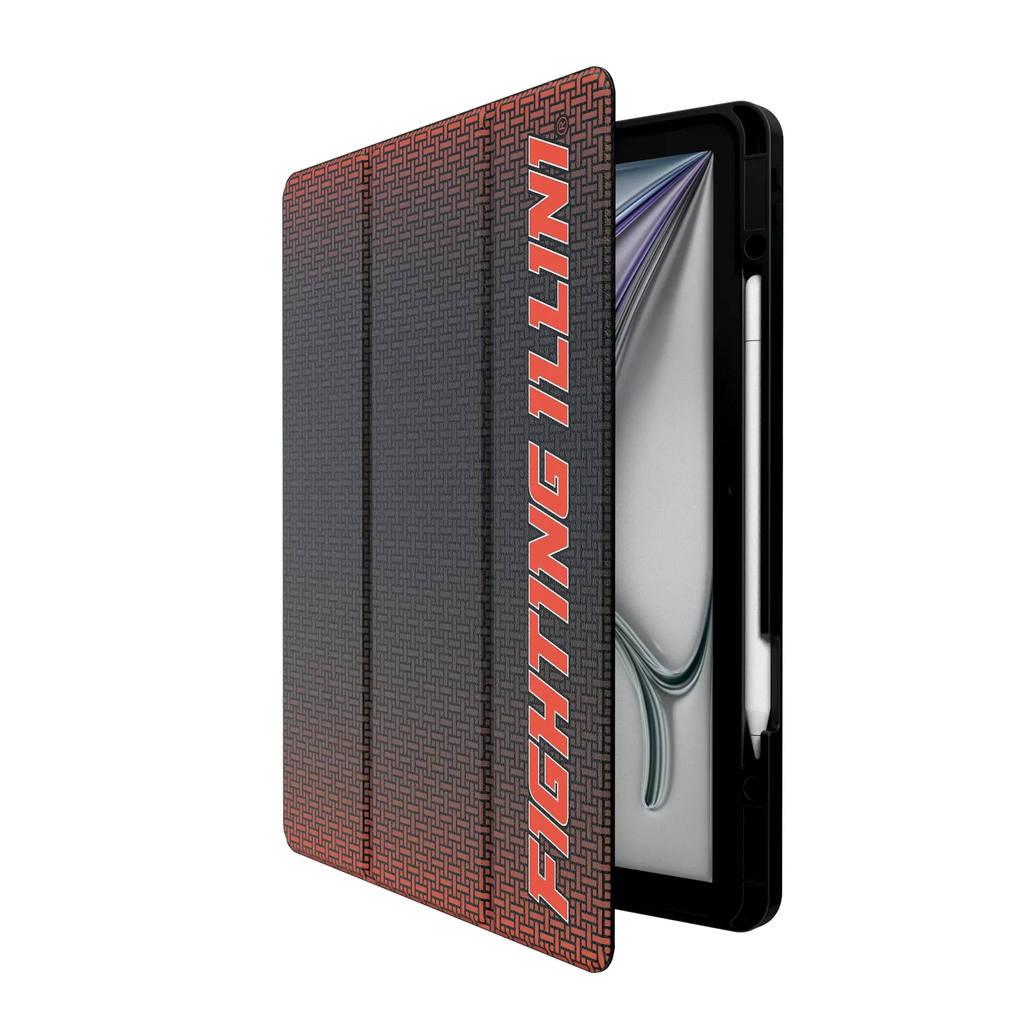 University of Illinois Fighting Illini Linen iPad Tablet Case for Apple iPad