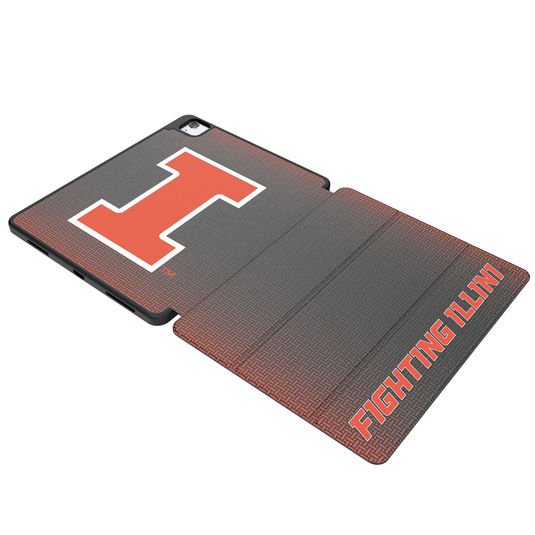 University of Illinois Fighting Illini Linen iPad Tablet Case for Apple iPad