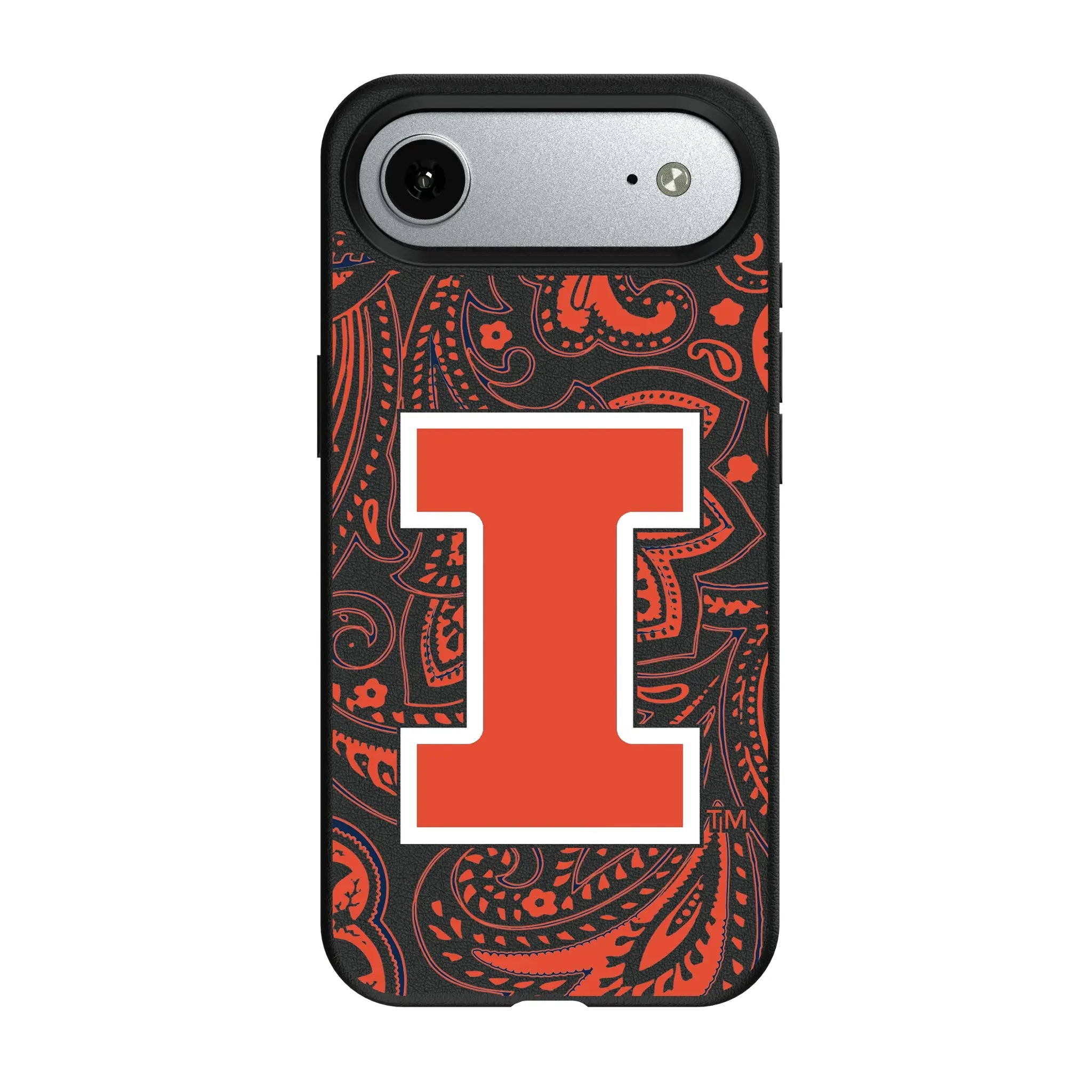 University of Illinois Fighting Illini Paisley iPhone MagSafe Compatible Phone Case for Apple iPhone#Device_iPhone Air