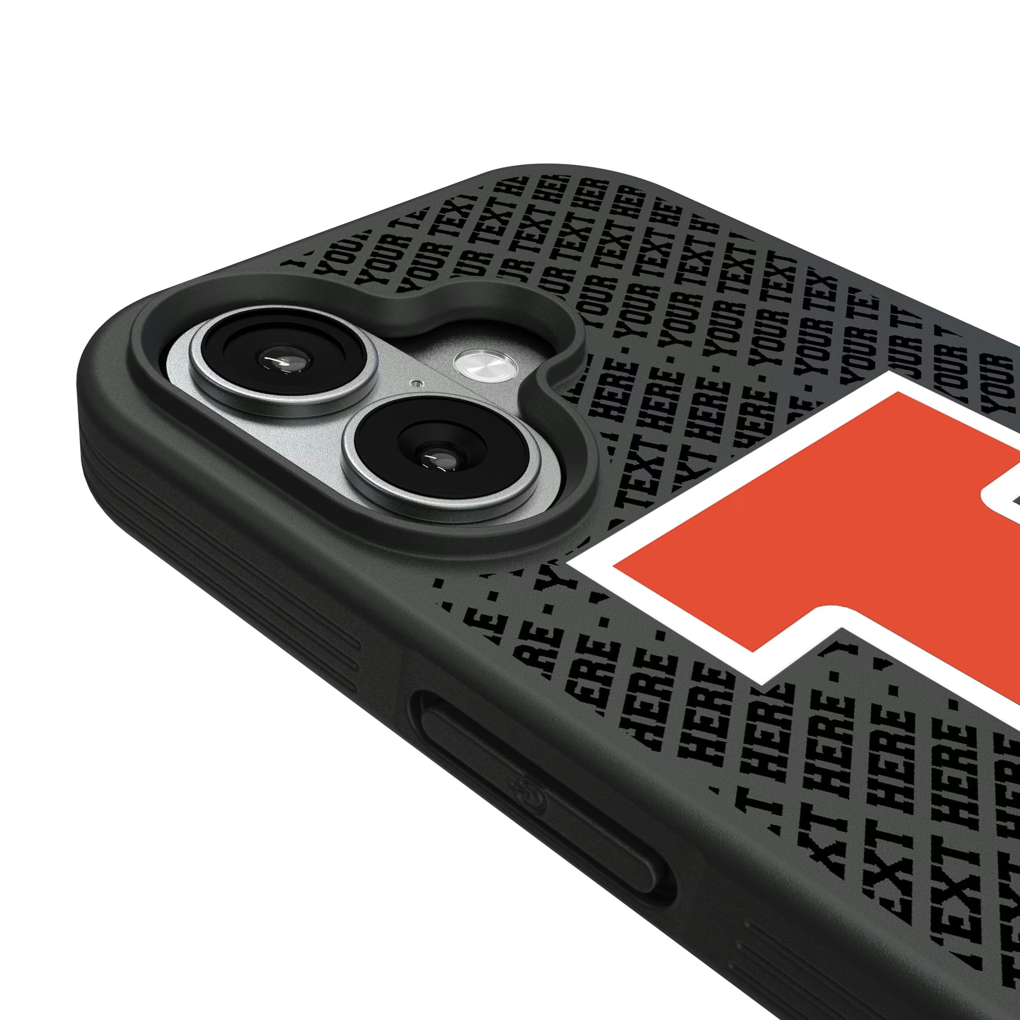 University of Illinois Fighting Illini Personalized EndZone Plus iPhone Bump Phone Case for Apple iPhone - Detail#Device_iPhone 17