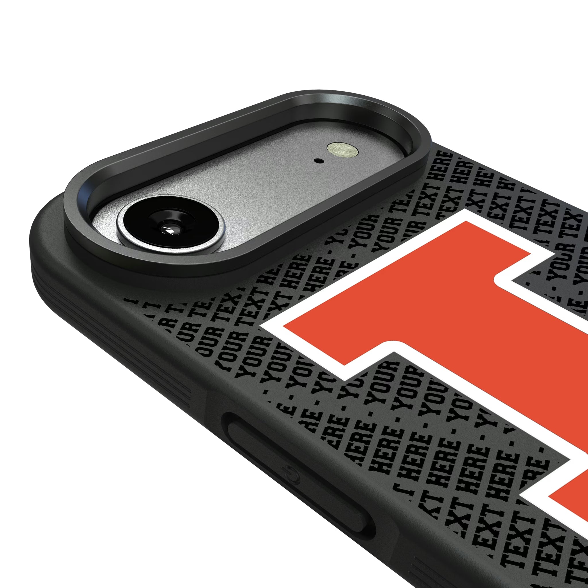 University of Illinois Fighting Illini Personalized EndZone Plus iPhone Bump Phone Case for Apple iPhone - Detail#Device_iPhone Air