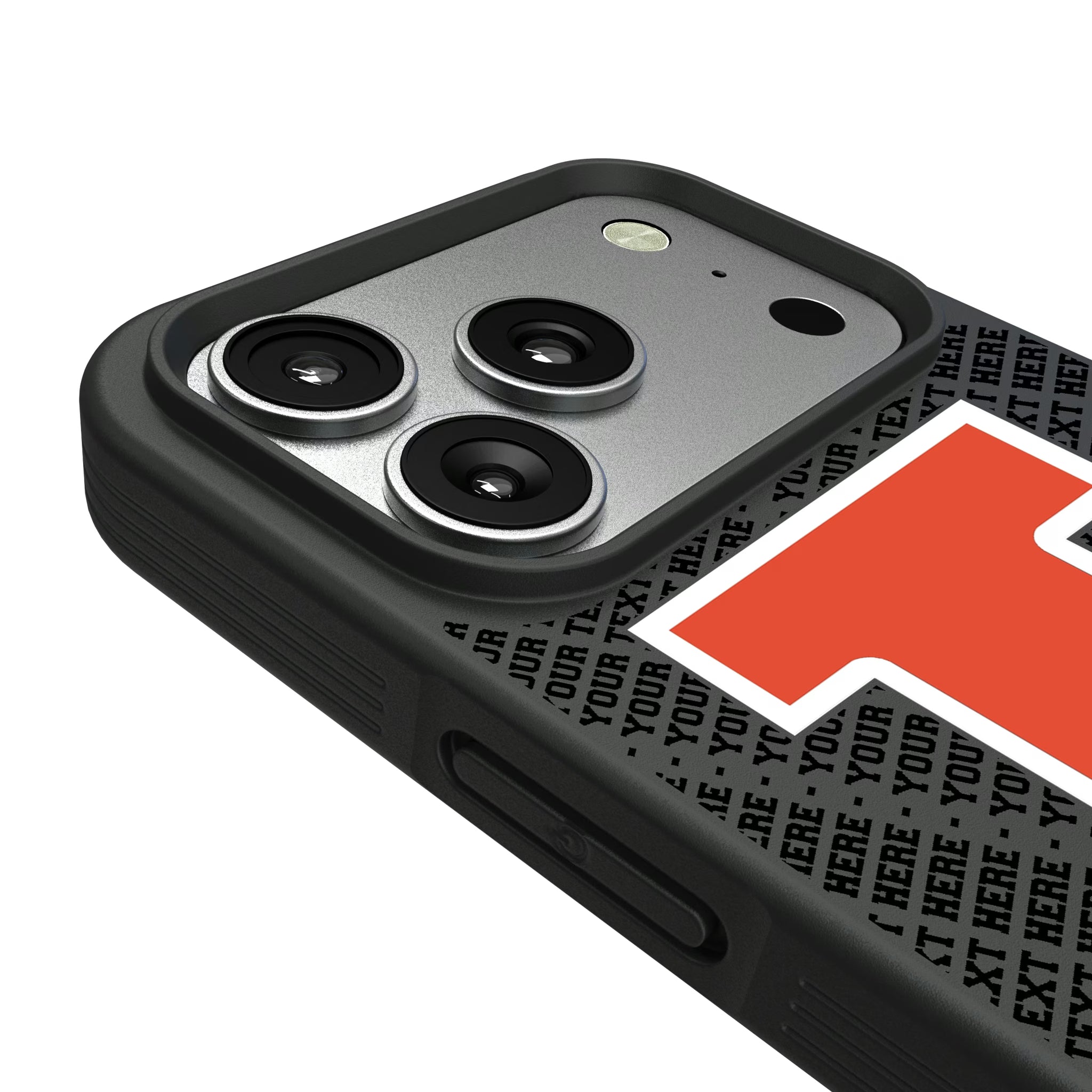 University of Illinois Fighting Illini Personalized EndZone Plus iPhone Bump Phone Case for Apple iPhone - Detail#Device_iPhone 17 Pro
