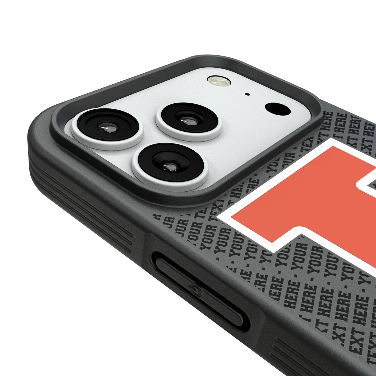 University of Illinois Fighting Illini Personalized EndZone Plus iPhone Bump Phone Case for Apple iPhone - Detail#Device_iPhone 18 Pro