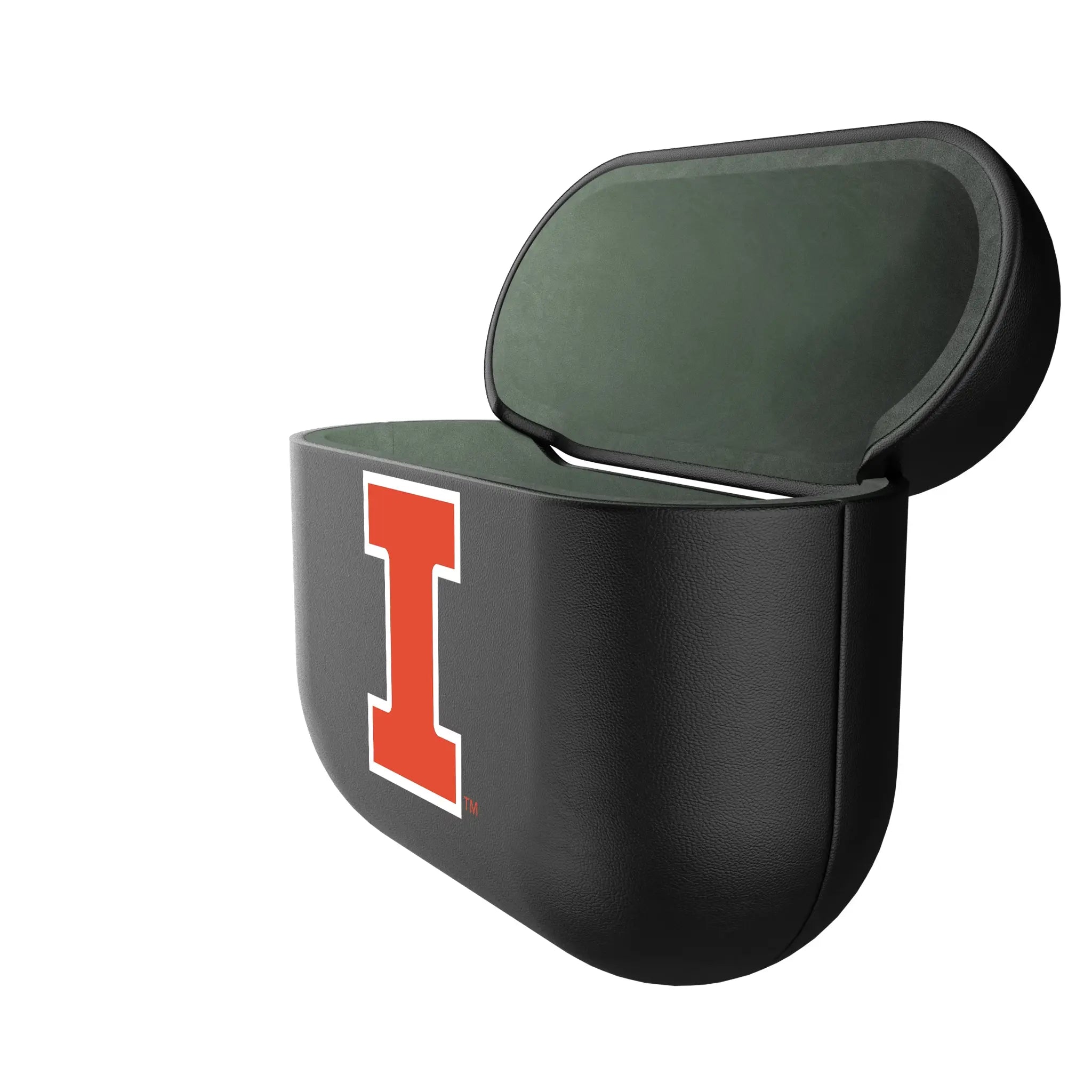 University of Illinois Fighting Illini Personalized Insignia AirPods AirPod Case Cover - Isometric View#Device_AirPods 3rd Gen