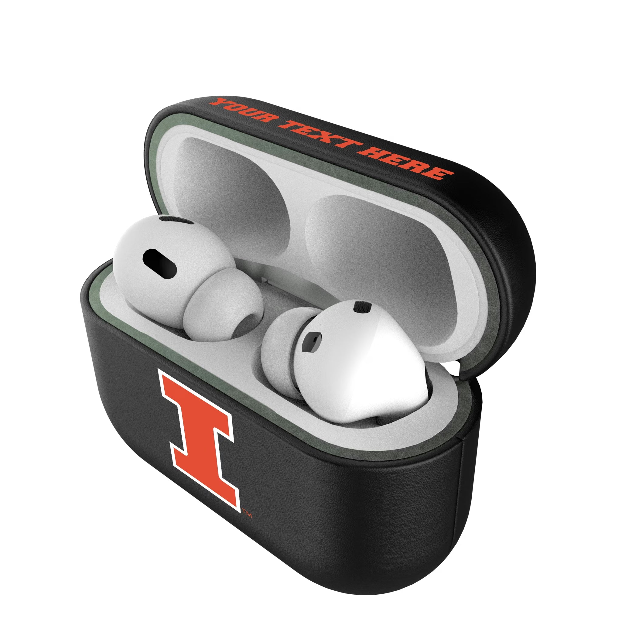 University of Illinois Fighting Illini Personalized Insignia AirPods AirPod Case Cover#Device_AirPods Pro 1st Gen