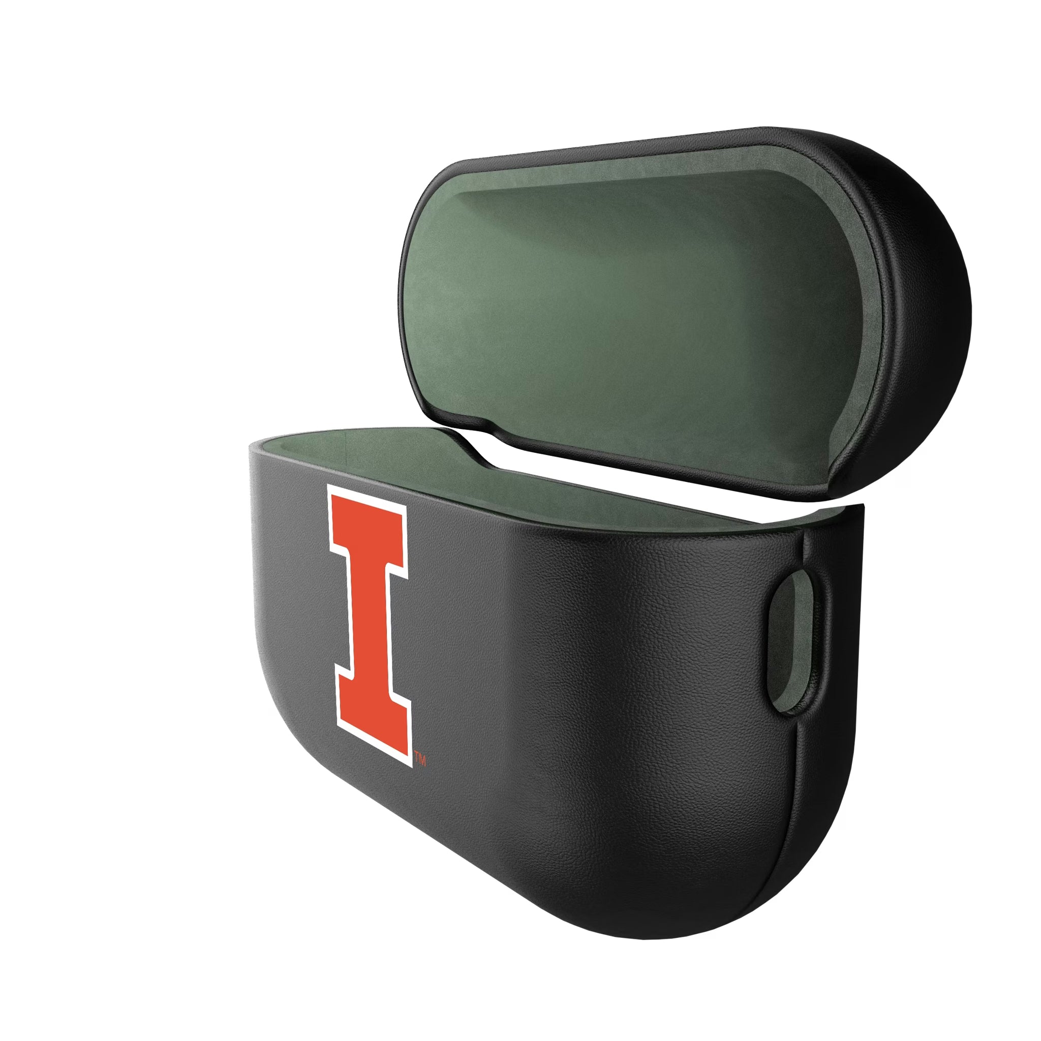 University of Illinois Fighting Illini Personalized Insignia AirPods AirPod Case Cover - Isometric View#Device_AirPods Pro 2nd Gen