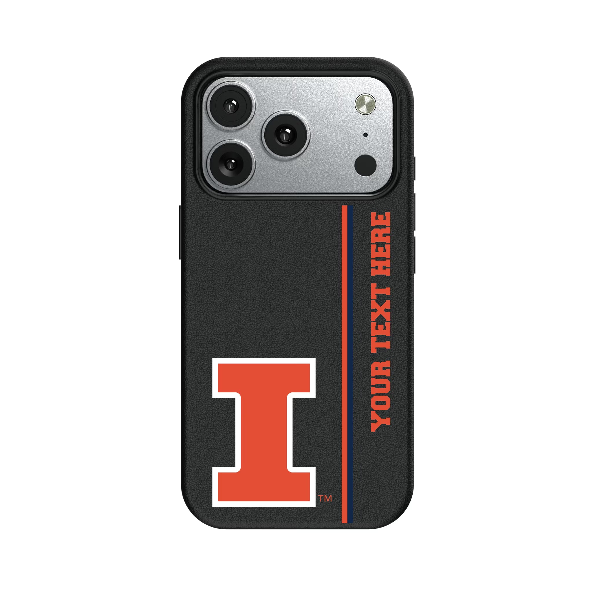 University of Illinois Fighting Illini Personalized Sidebard iPhone MagSafe Compatible Phone Case for Apple iPhone#Device_iPhone 17 Pro