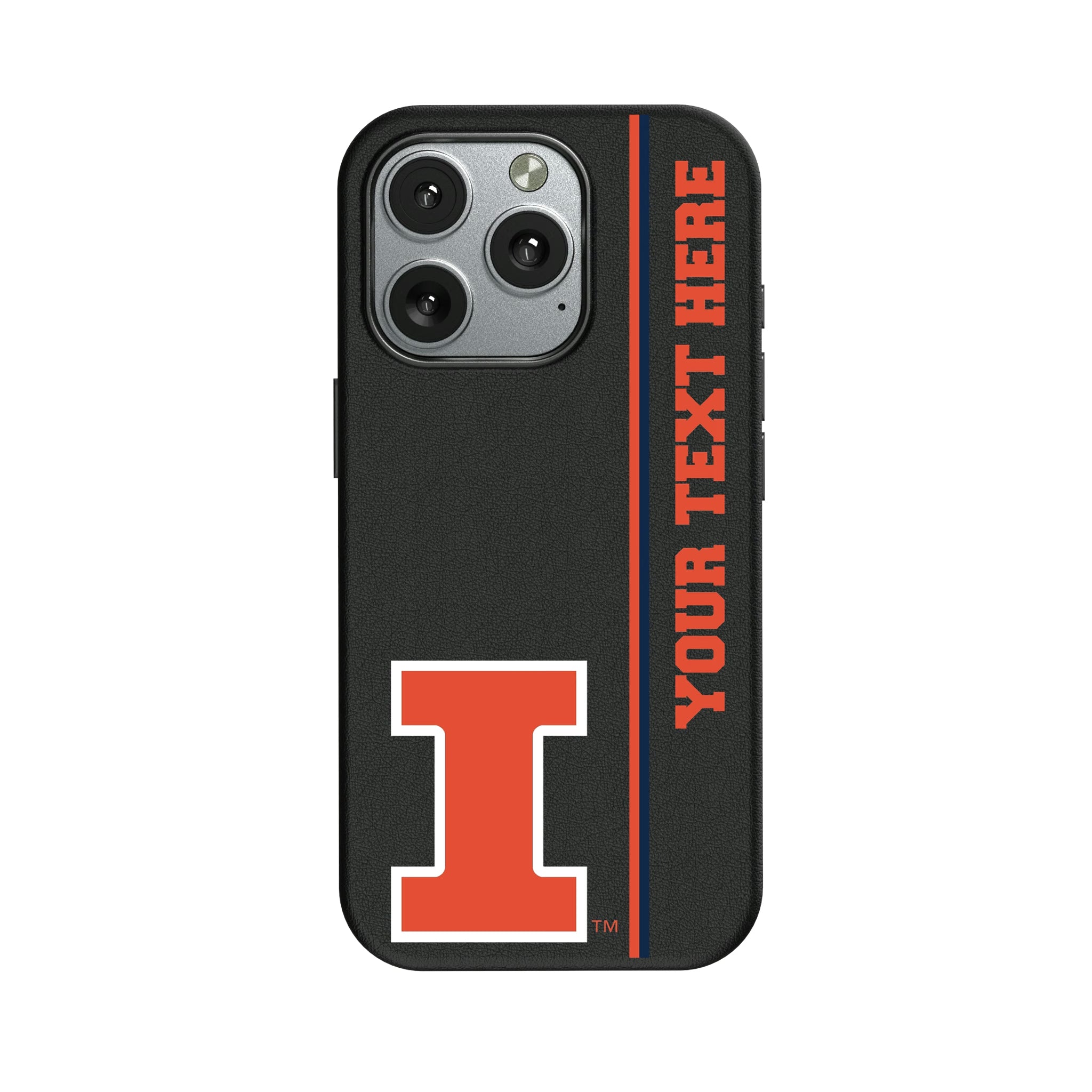 University of Illinois Fighting Illini Personalized Sidebard iPhone MagSafe Compatible Phone Case for Apple iPhone