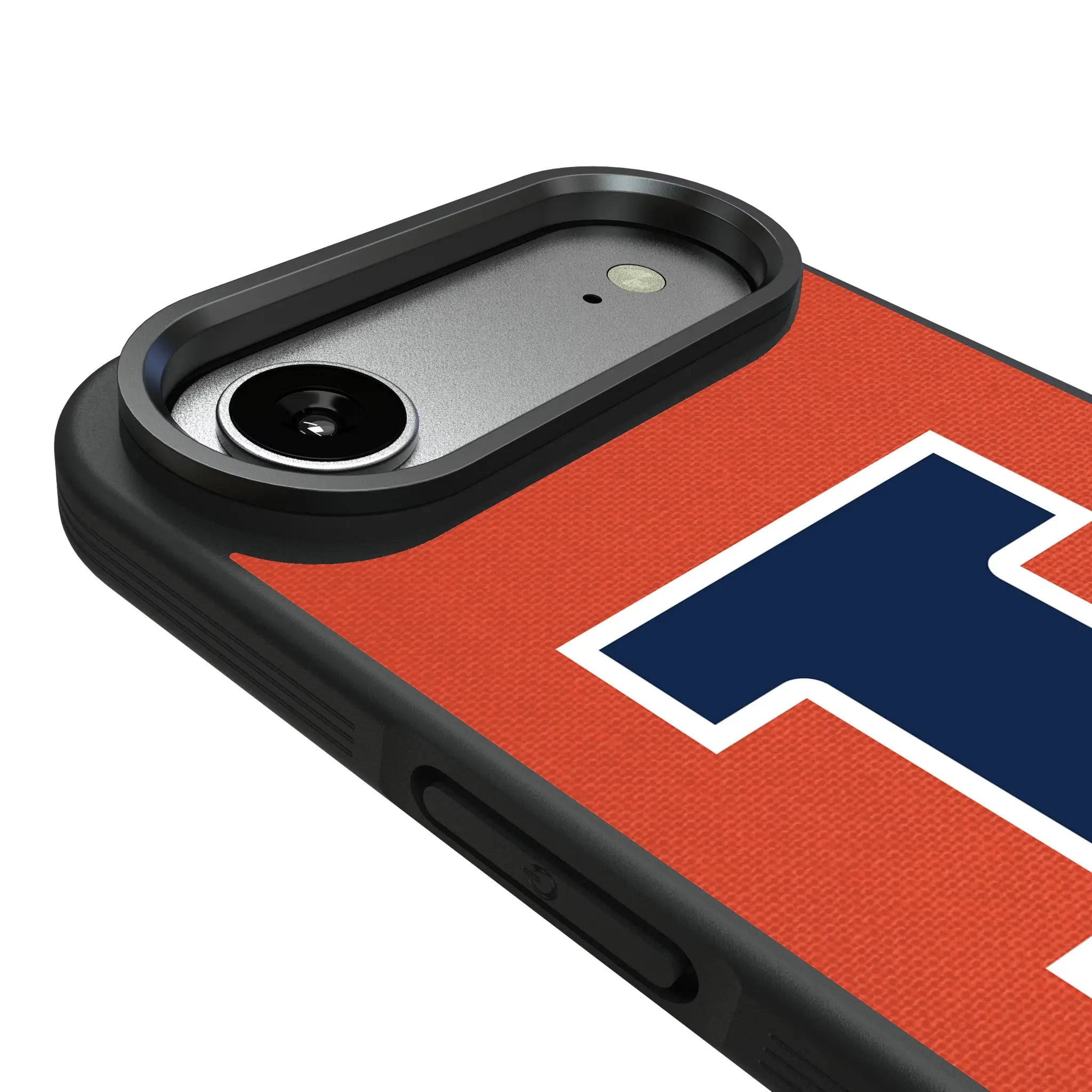University of Illinois Fighting Illini Personalized Stripe iPhone Bump Phone Case for Apple iPhone - Detail#Device_iPhone Air