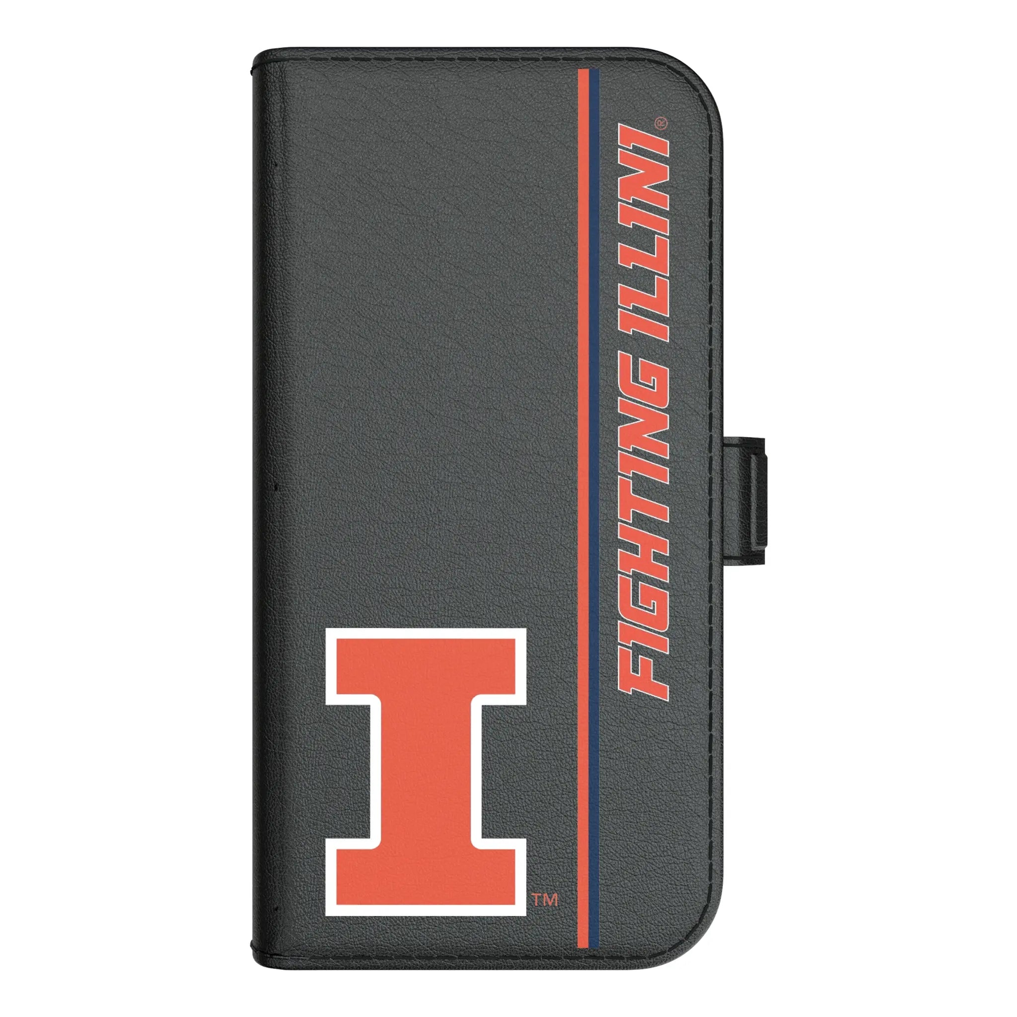 University of Illinois Fighting Illini Sidebar iPhone Folio Phone Case for Apple iPhone#Device_iPhone 17 Pro