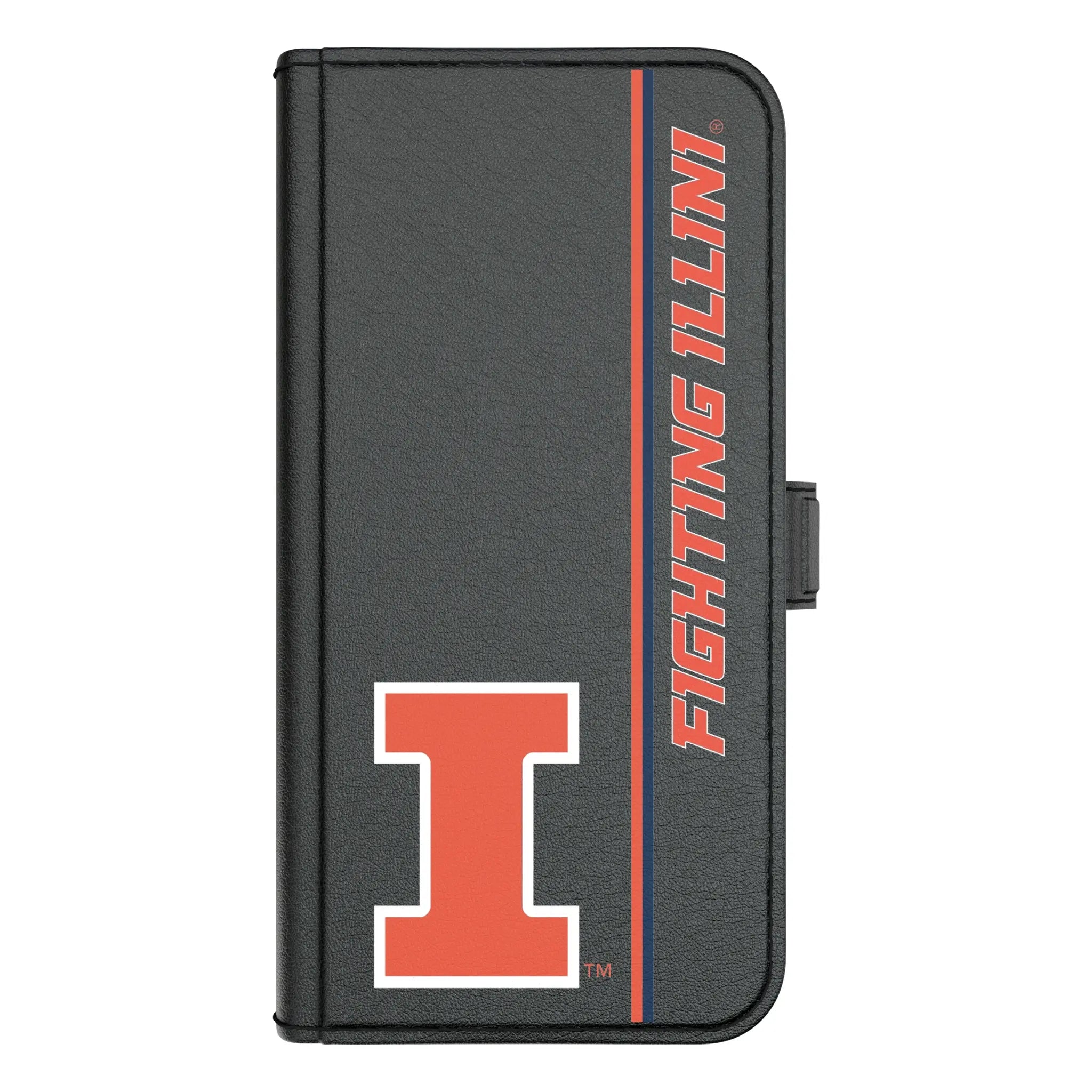 University of Illinois Fighting Illini Sidebar iPhone Folio Phone Case for Apple iPhone#Device_iPhone 17 Pro Max