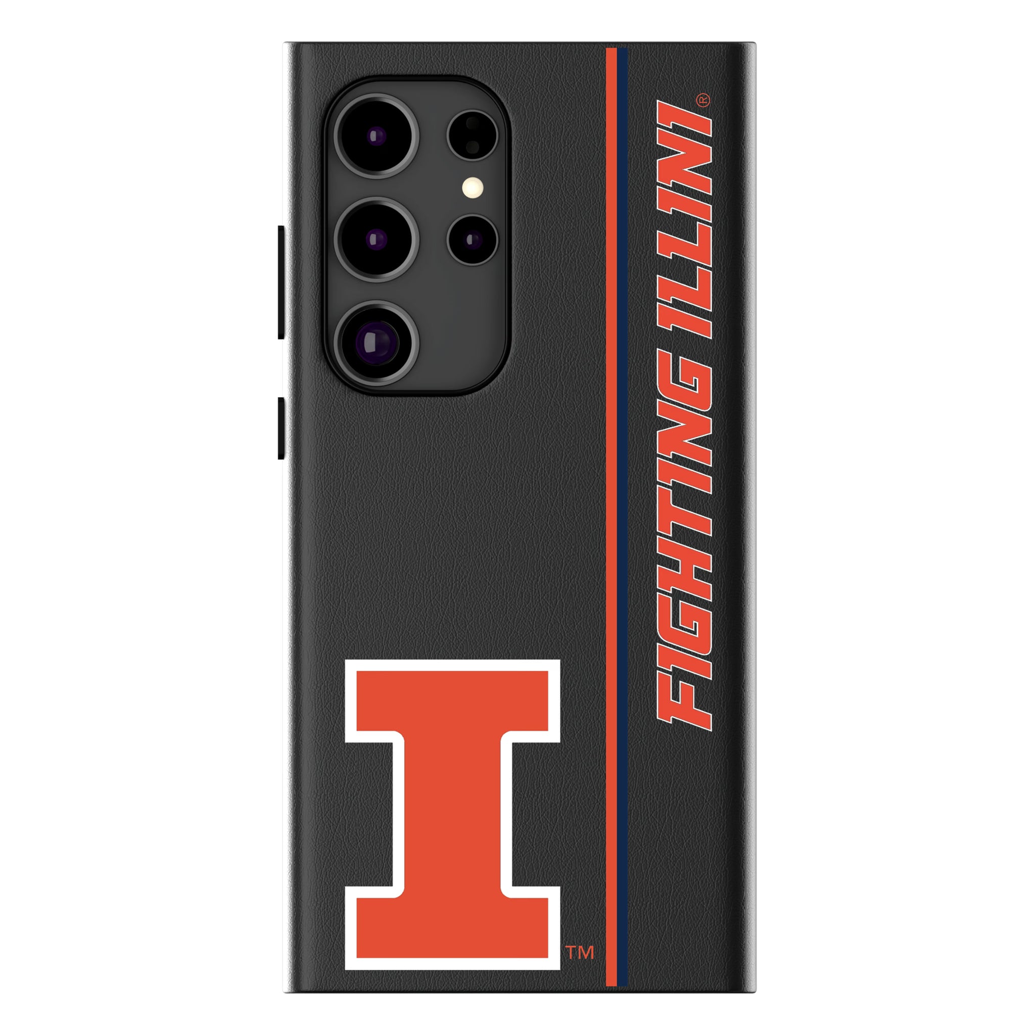 University of Illinois Fighting Illini Sidebar Galaxy MagSafe Compatible Phone Case for Samsung Galaxy