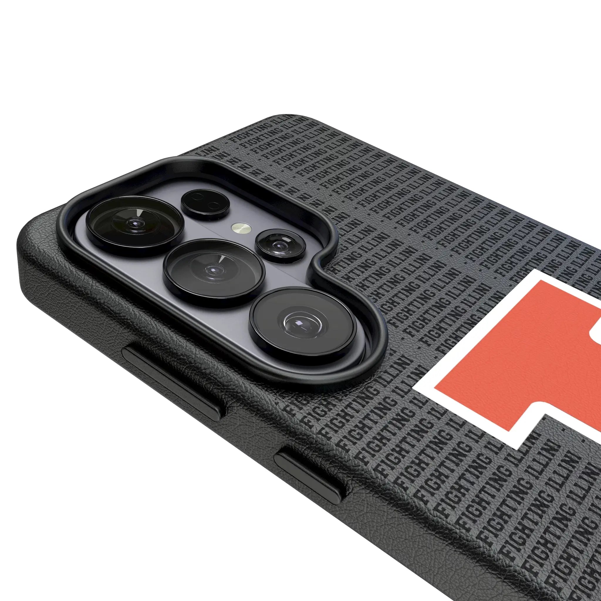 University of Illinois Fighting Illini Text Backdrop Galaxy MagSafe Compatible Phone Case for Samsung Galaxy - Detail#Device_Galaxy S26 Ultra