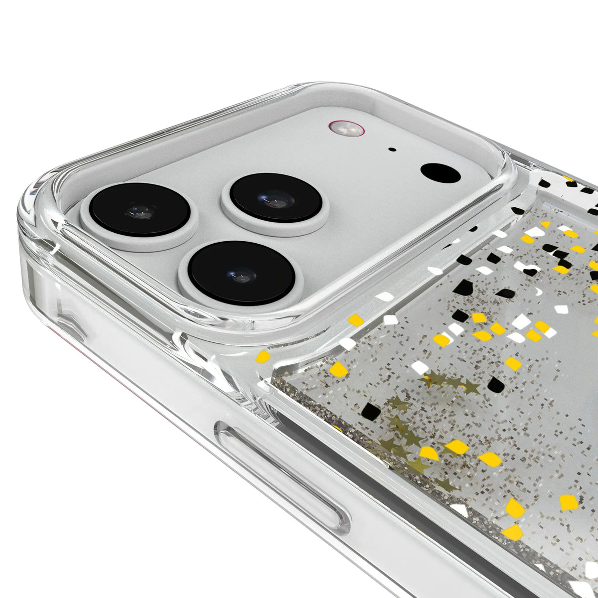University of Iowa Hawkeyes Confetti iPhone Glitter Phone Case for Apple iPhone - Detail#Device_iPhone 18 Pro Max