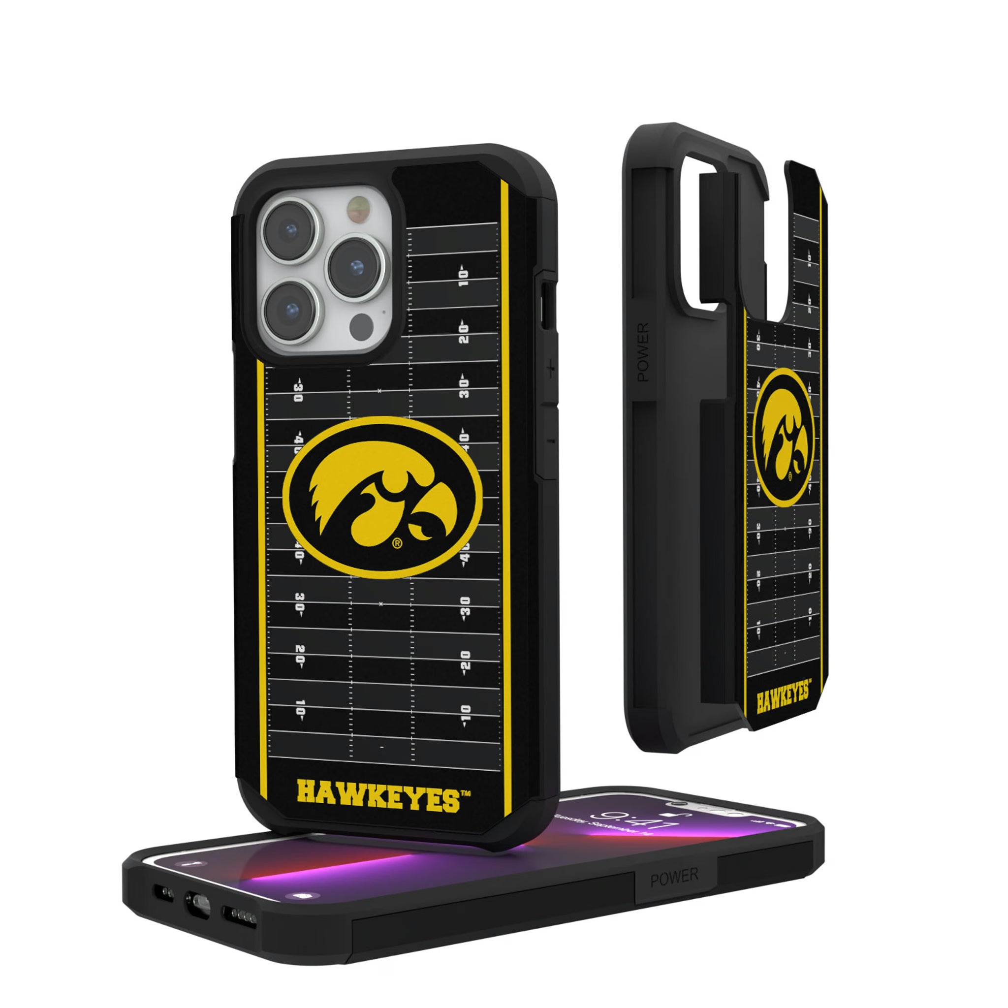 University of Iowa Hawkeyes Field iPhone Rugged Phone Case for Apple iPhone