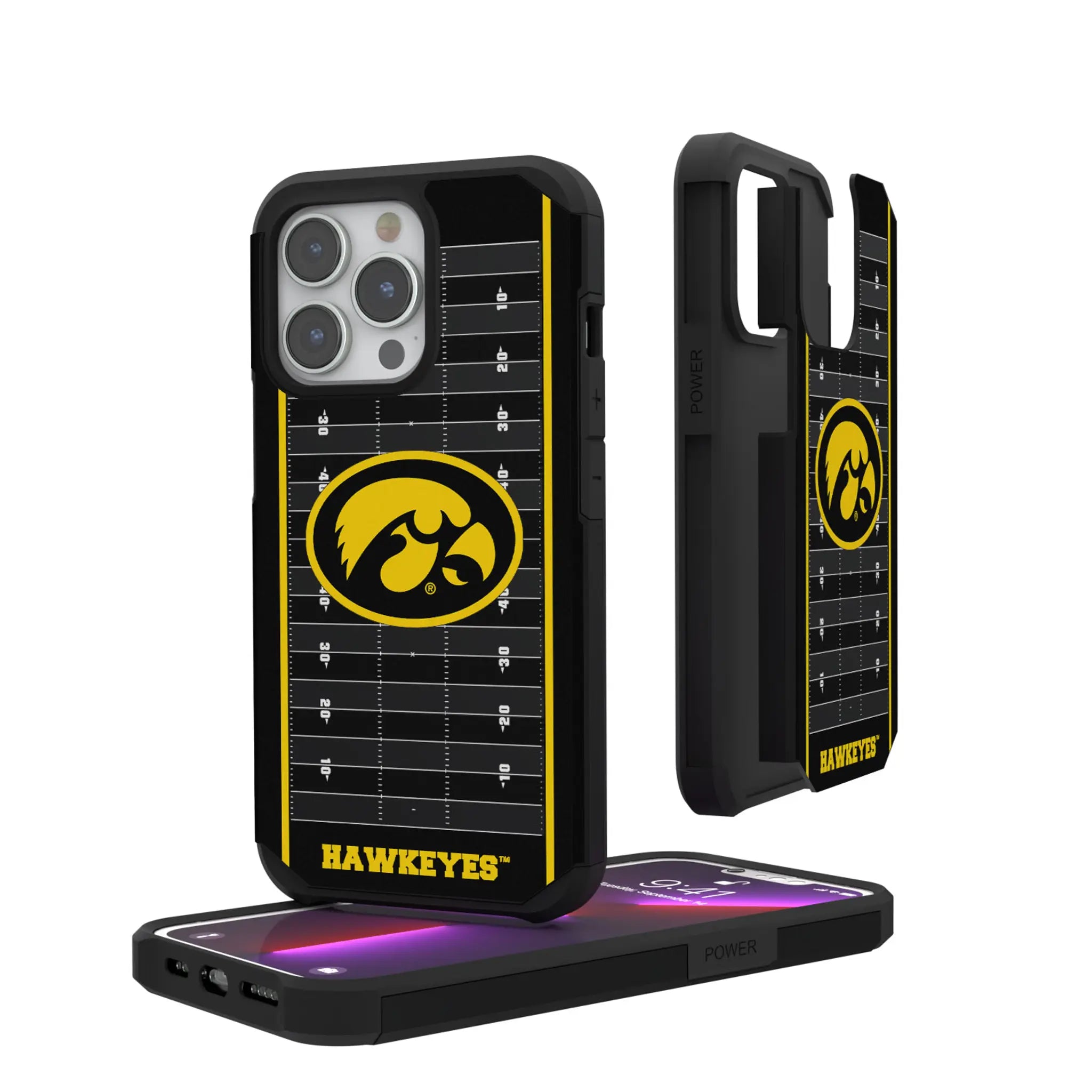 University of Iowa Hawkeyes Field iPhone Rugged Phone Case for Apple iPhone