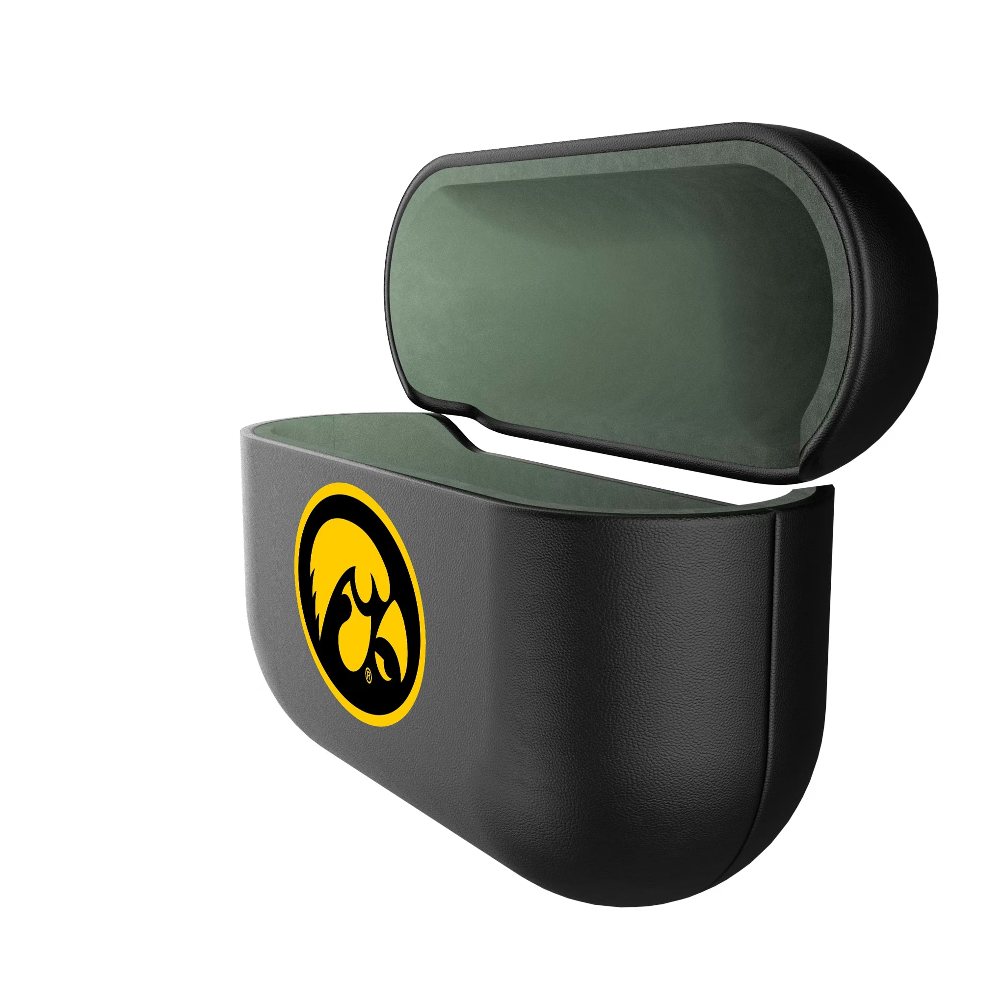 University of Iowa Hawkeyes Insignia AirPods AirPod Case Cover - Isometric View#Device_AirPods Pro 1st Gen