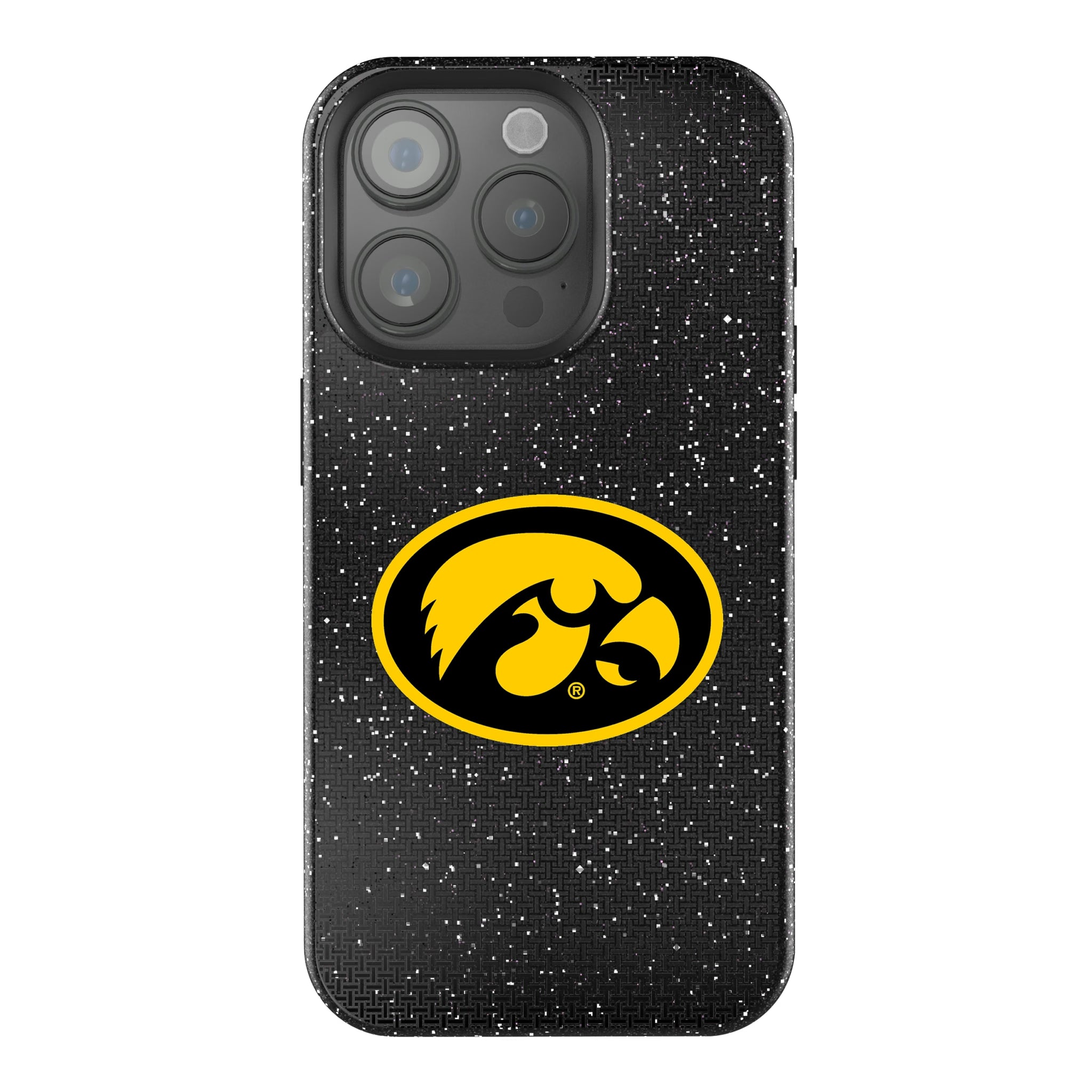 University of Iowa Hawkeyes Linen iPhone Bling Phone Case for Apple iPhone