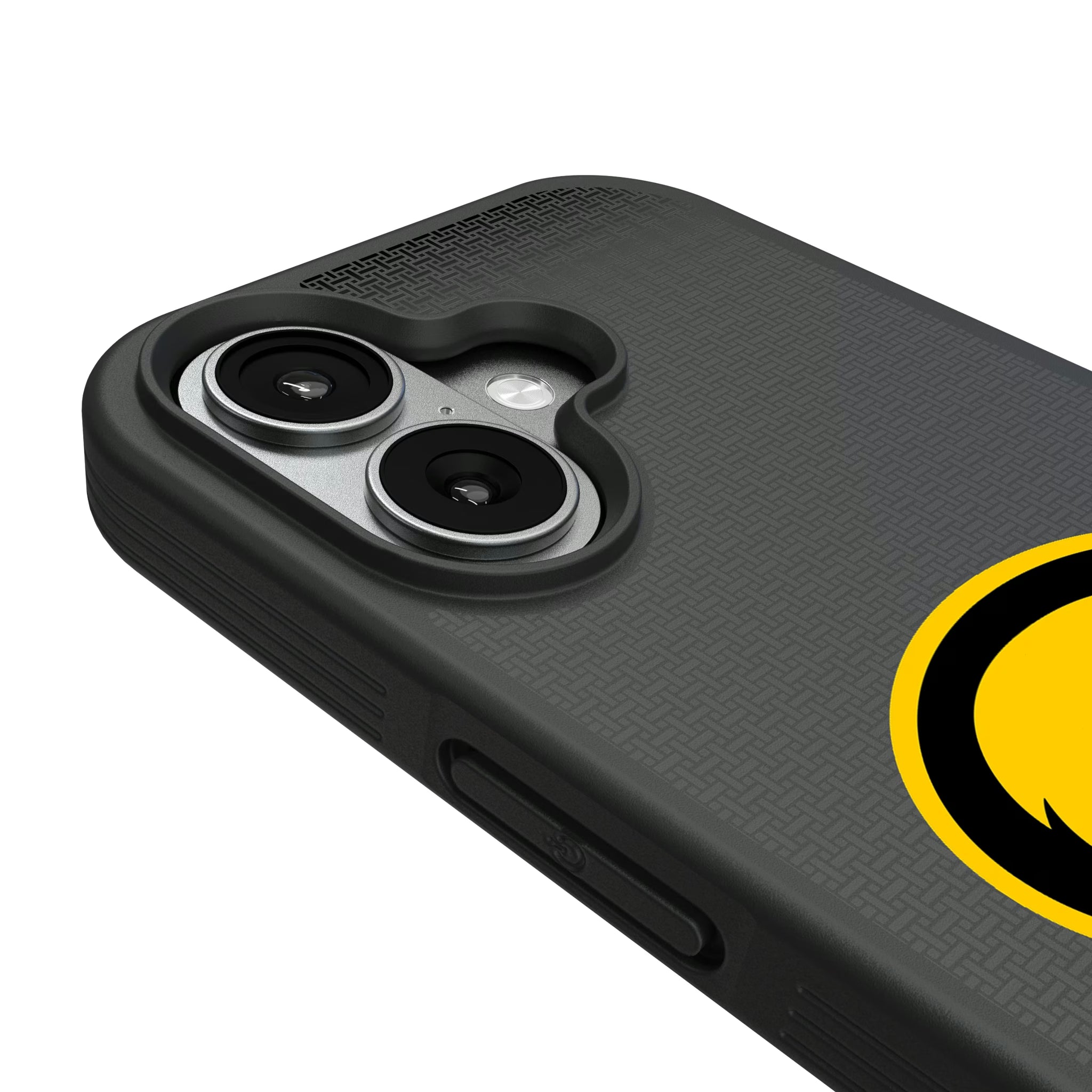 University of Iowa Hawkeyes Linen iPhone Bump Phone Case for Apple iPhone - Detail#Device_iPhone 17