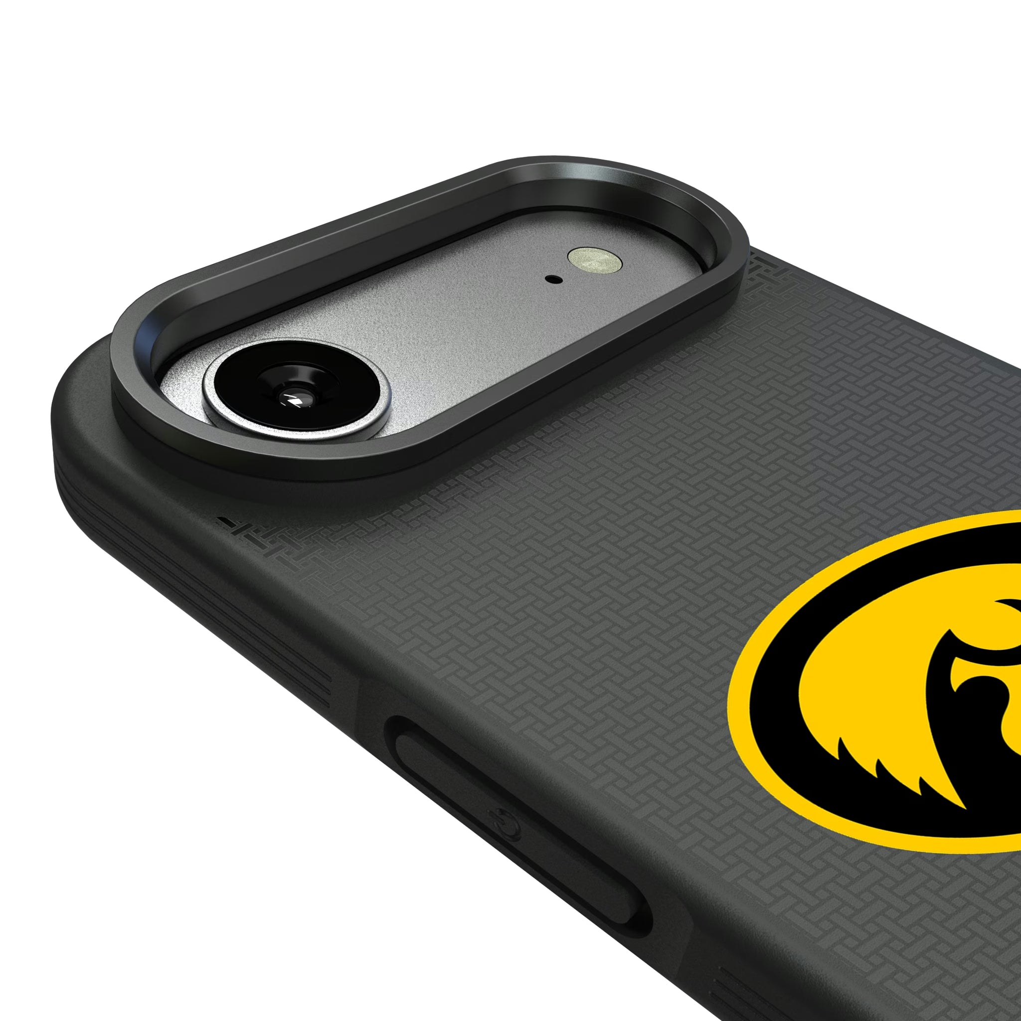 University of Iowa Hawkeyes Linen iPhone Bump Phone Case for Apple iPhone - Detail#Device_iPhone Air