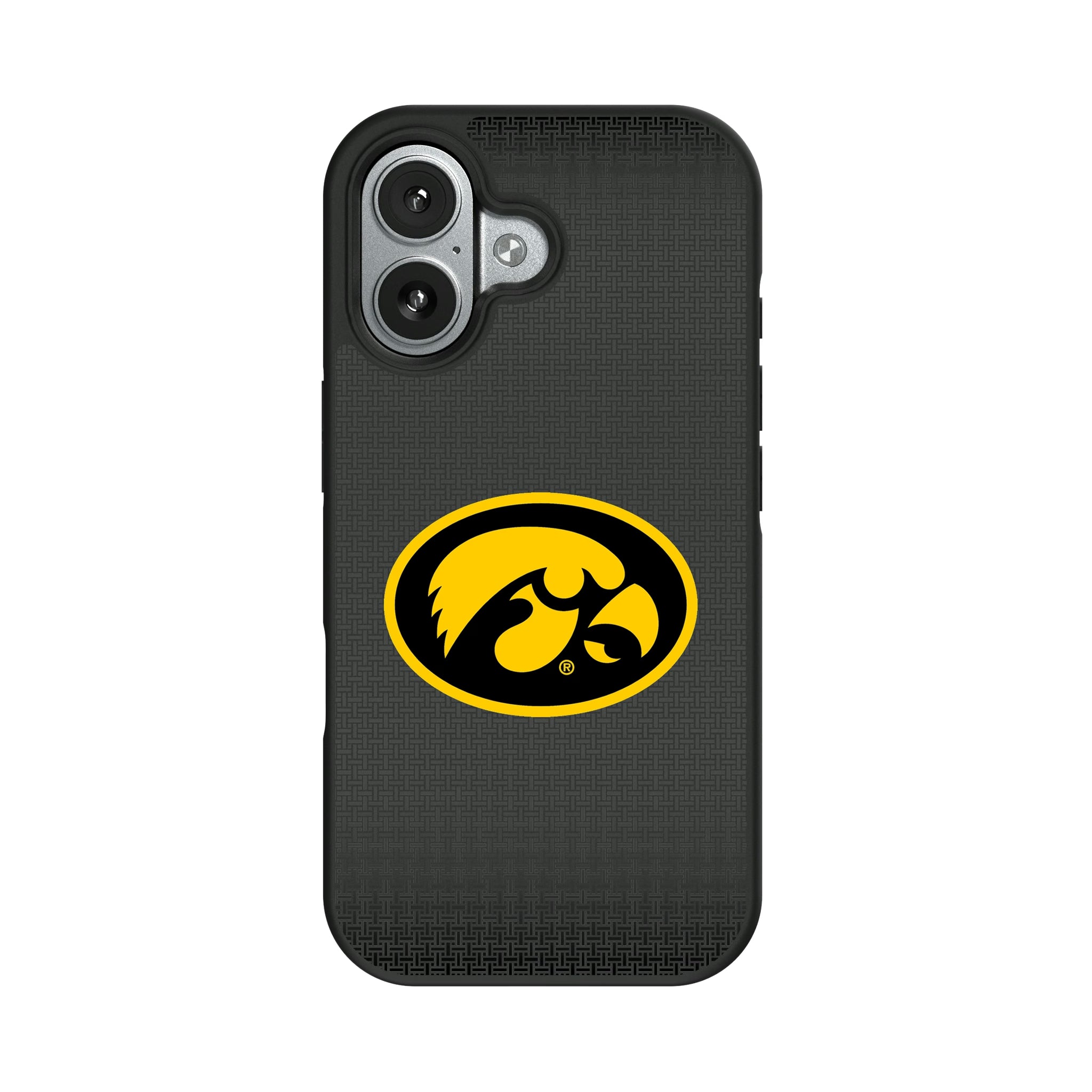University of Iowa Hawkeyes Linen iPhone Bump Phone Case for Apple iPhone#Device_iPhone 17