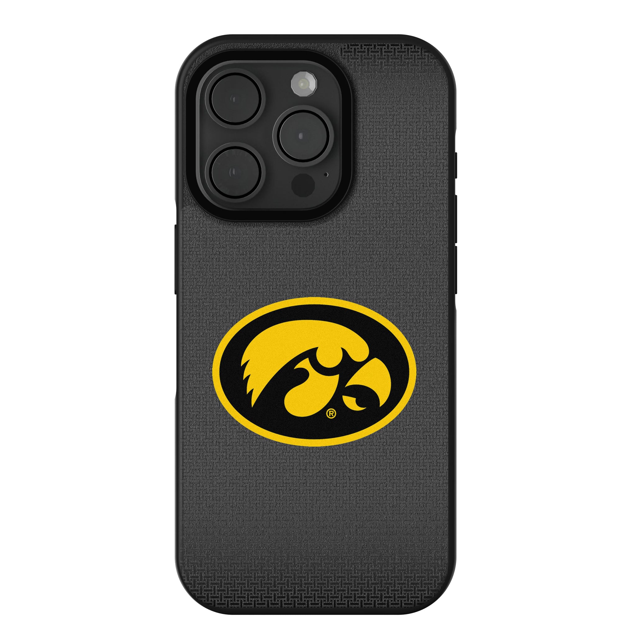University of Iowa Hawkeyes Linen iPhone Bump Phone Case for Apple iPhone