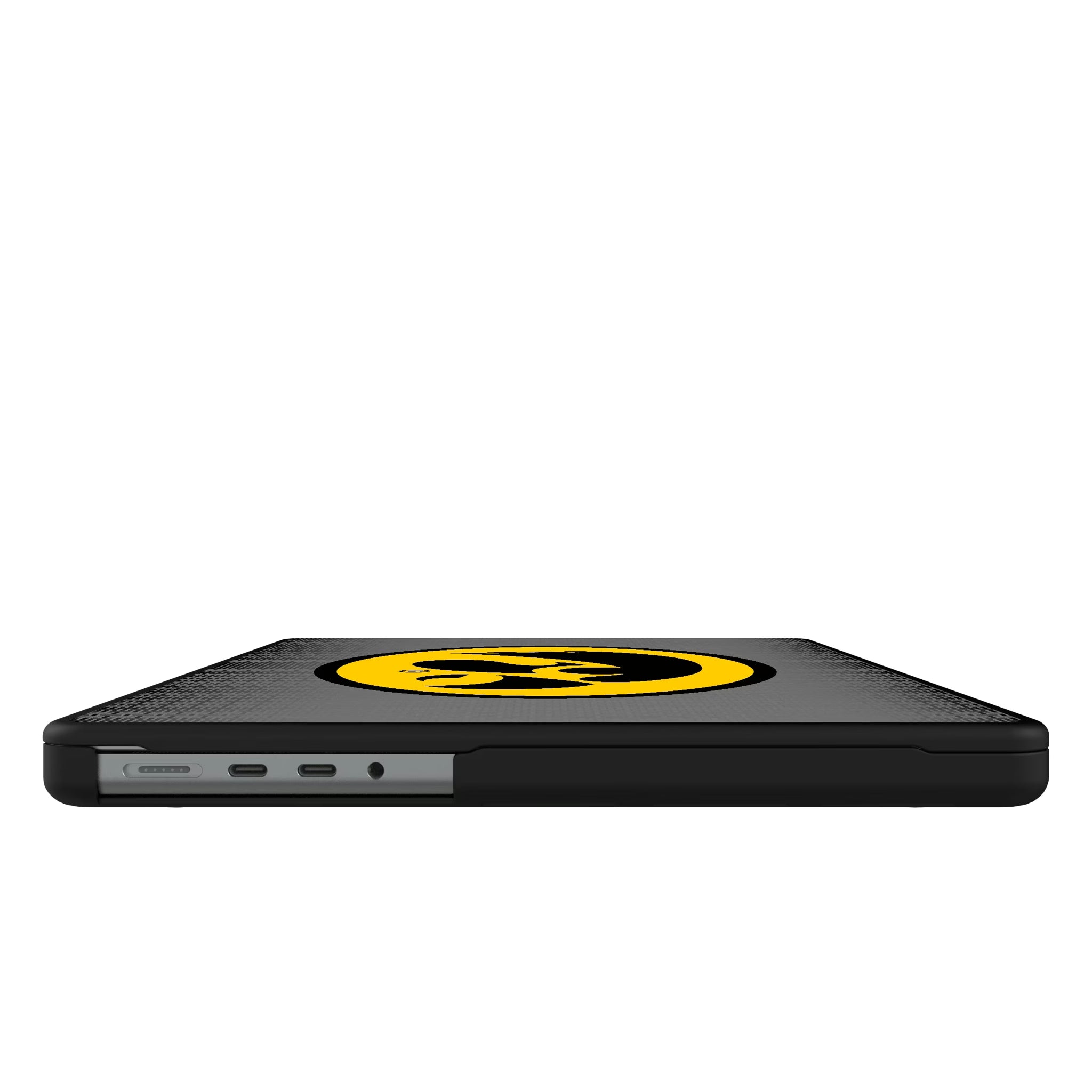 University of Iowa Hawkeyes Linen MacBook Laptop Case for Apple MacBook#Device_MacBook Pro (14-inch, 2021) / MacBook Pro (14-inch, 2023) / MacBook Pro (14-inch, 2024)