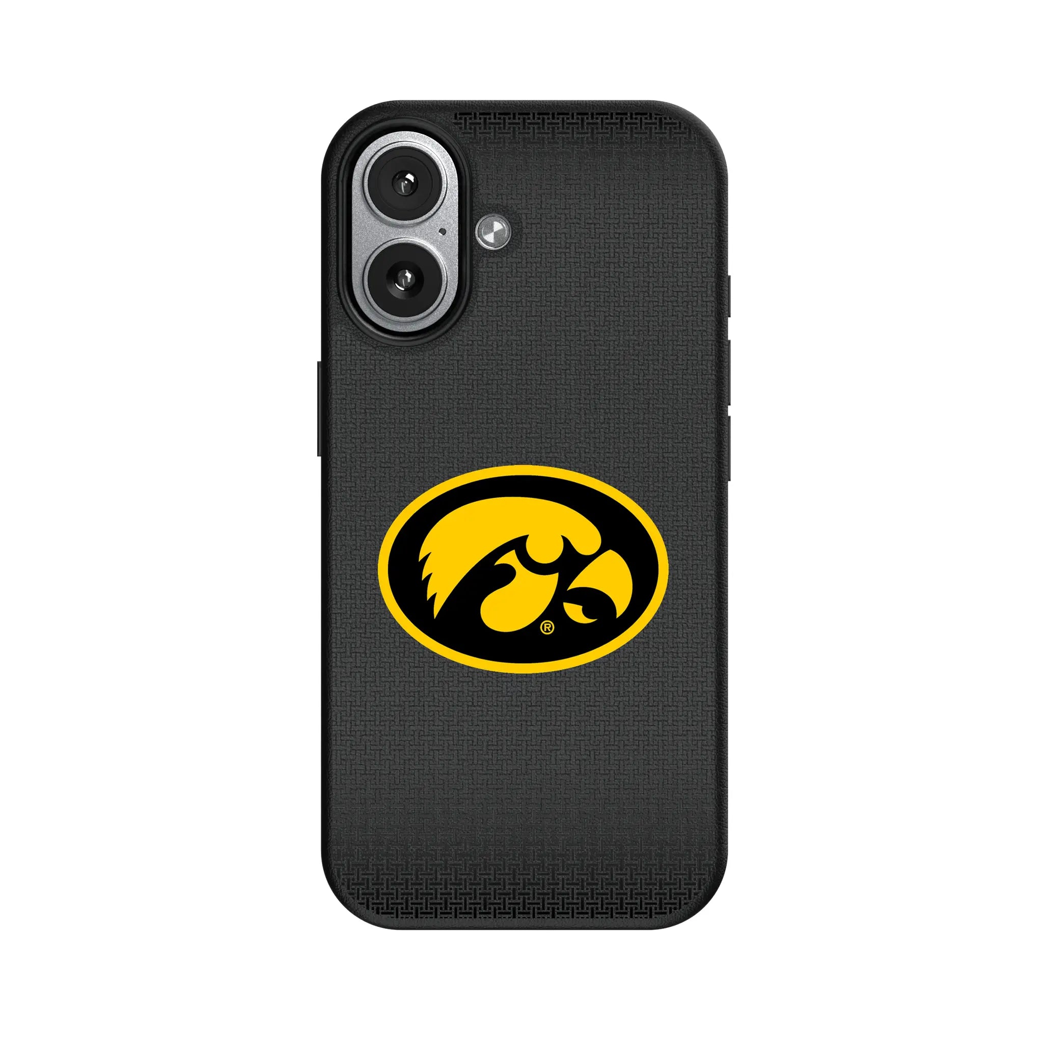 University of Iowa Hawkeyes Linen iPhone MagSafe Compatible Phone Case for Apple iPhone#Device_iPhone 17