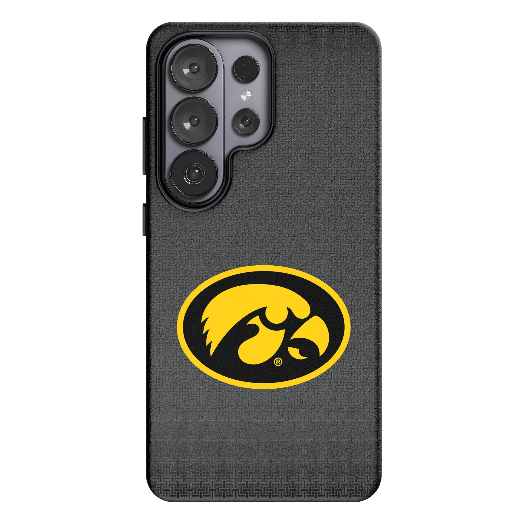 University of Iowa Hawkeyes Linen Galaxy MagSafe Compatible Phone Case for Samsung Galaxy#Device_Galaxy S26 Ultra