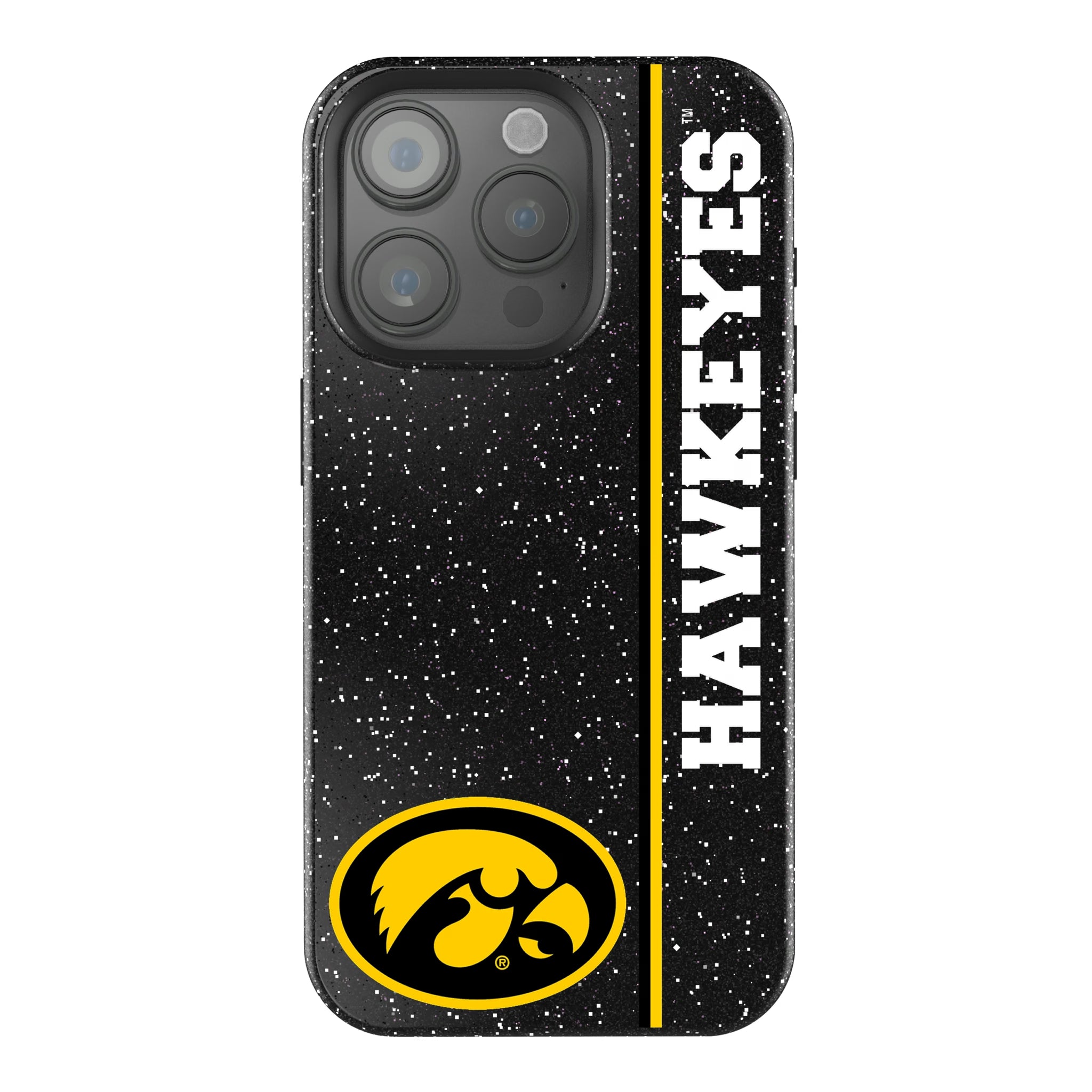 University of Iowa Hawkeyes Sidebar iPhone Bling Phone Case for Apple iPhone