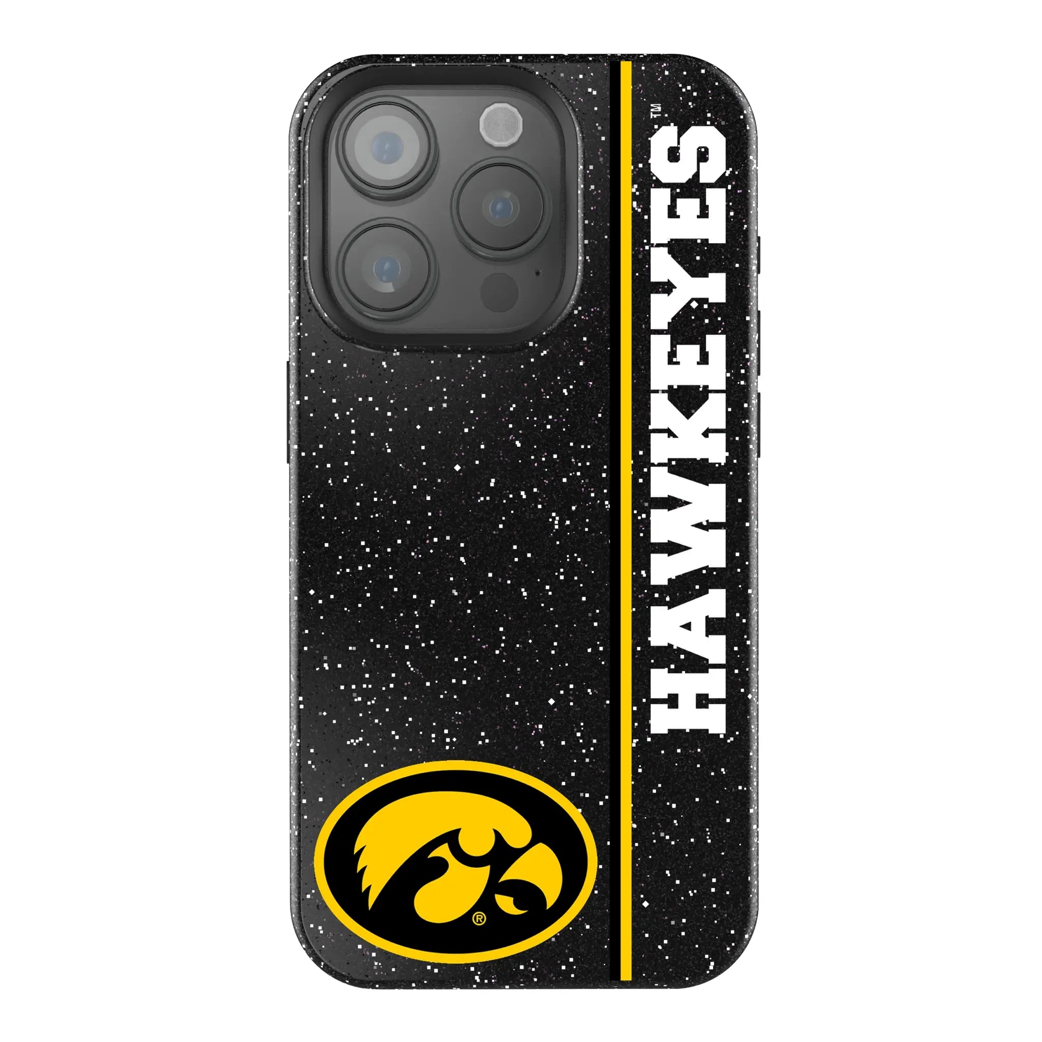 University of Iowa Hawkeyes Sidebar iPhone Bling Phone Case for Apple iPhone