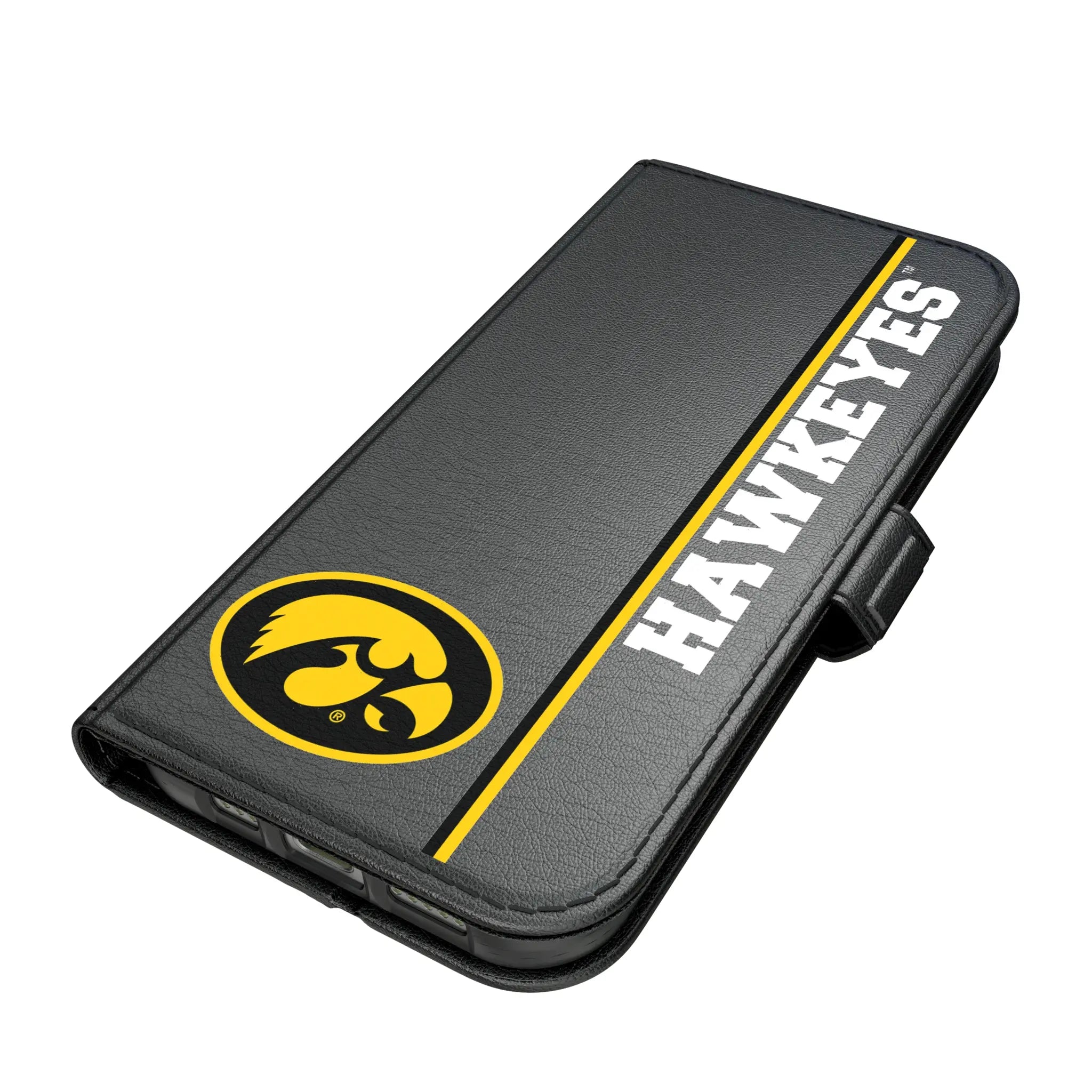 University of Iowa Hawkeyes Sidebar iPhone Folio Phone Case for Apple iPhone#Device_iPhone 17
