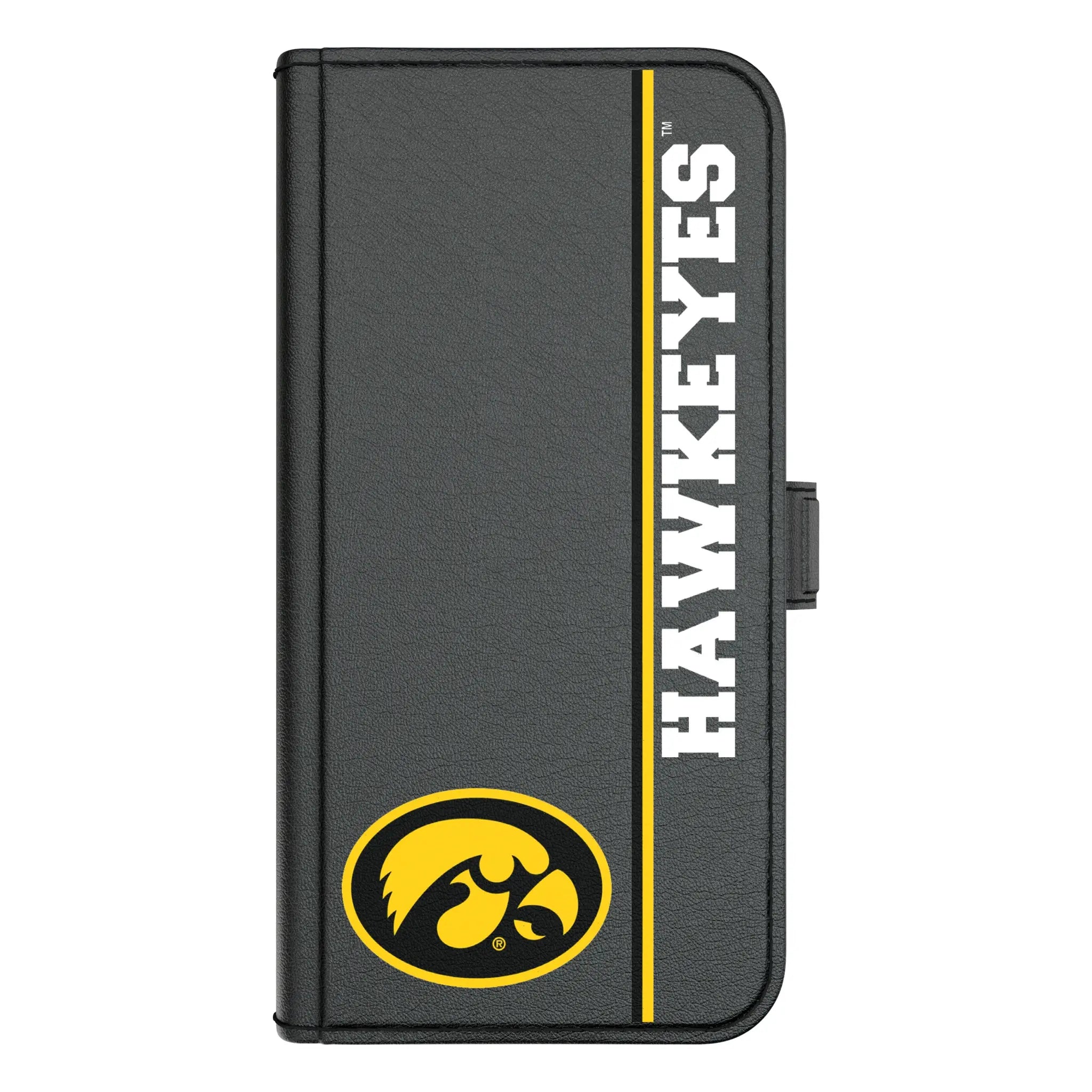 University of Iowa Hawkeyes Sidebar iPhone Folio Phone Case for Apple iPhone#Device_iPhone 17 Pro Max