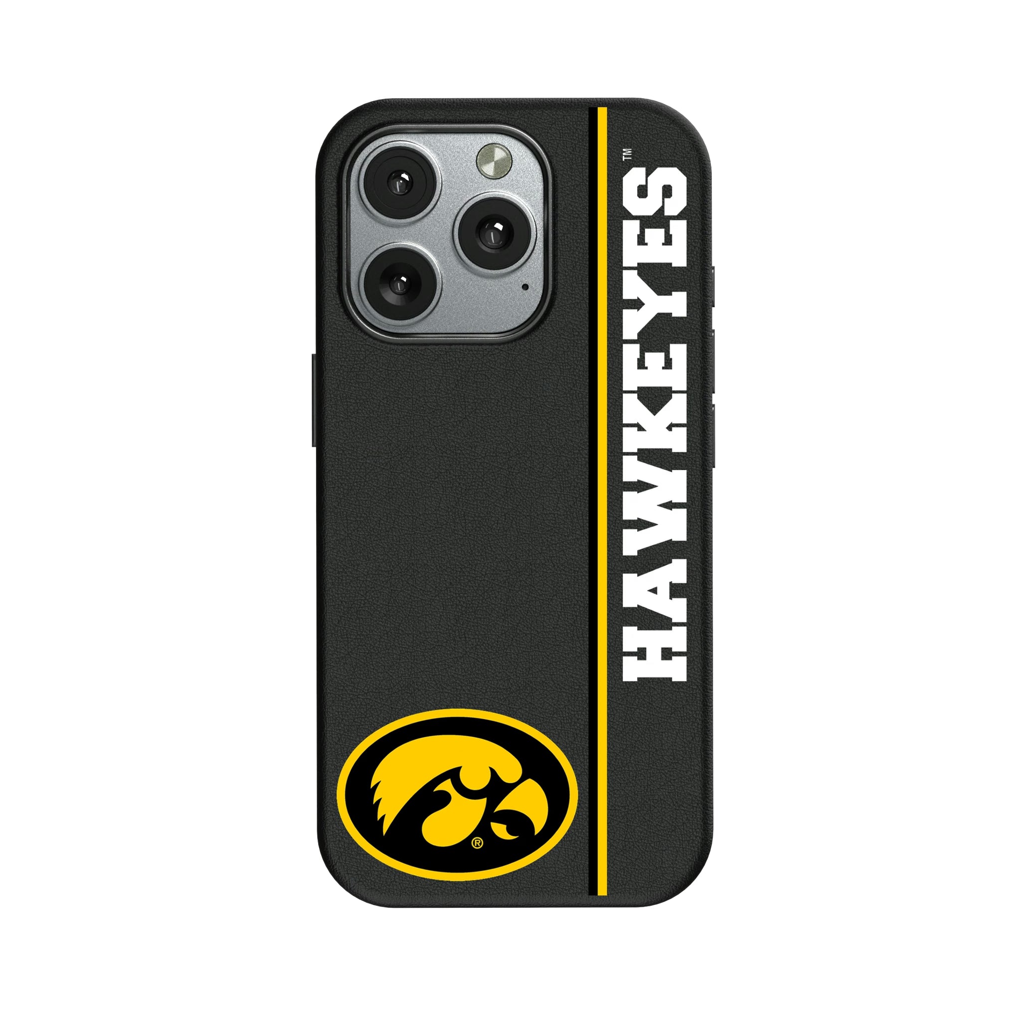 University of Iowa Hawkeyes Sidebar iPhone MagSafe Compatible Phone Case for Apple iPhone