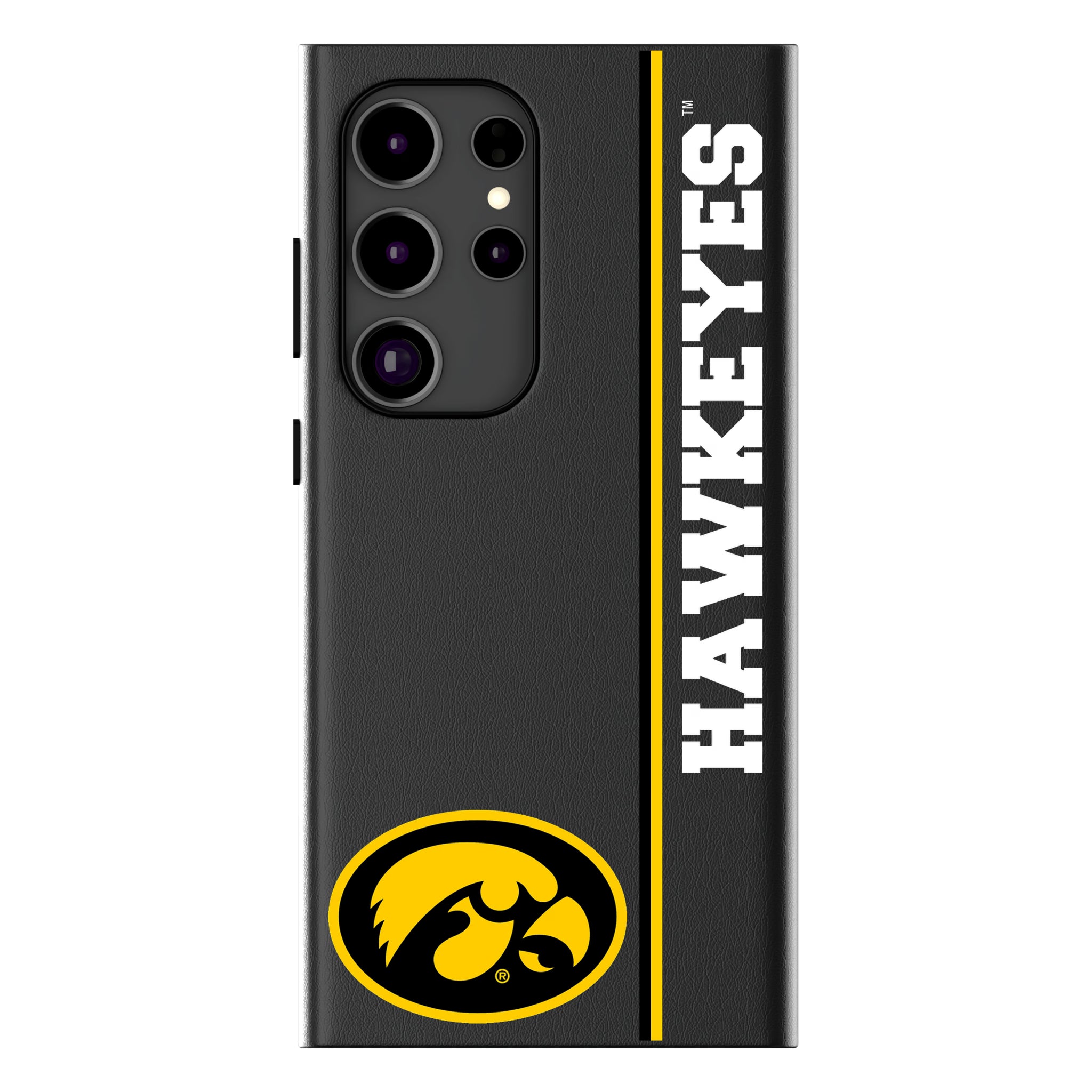 University of Iowa Hawkeyes Sidebar Galaxy MagSafe Compatible Phone Case for Samsung Galaxy