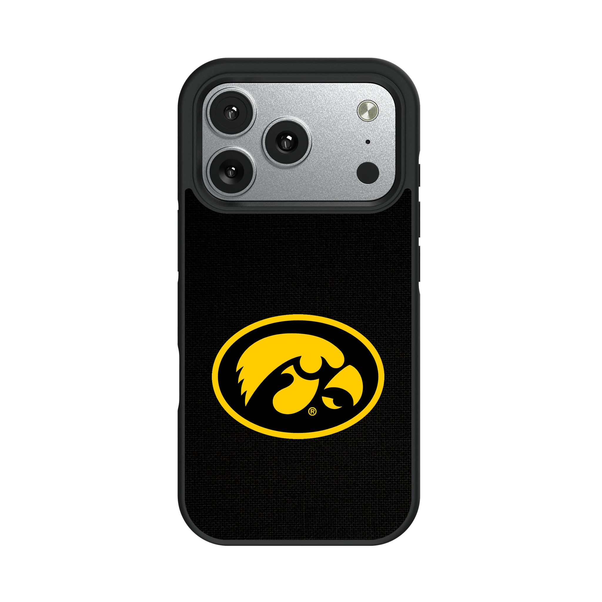 University of Iowa Hawkeyes Solid iPhone Bump Phone Case for Apple iPhone#Device_iPhone 17 Pro