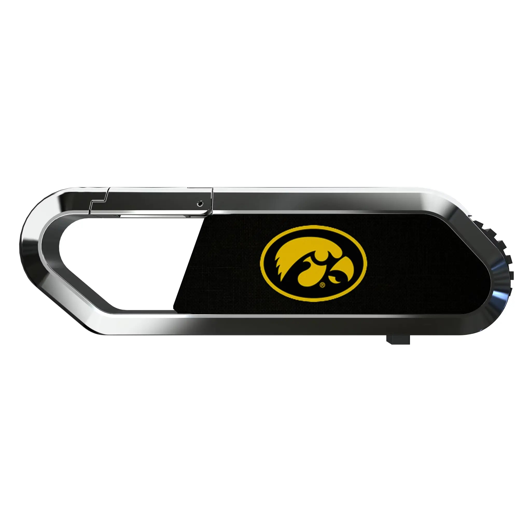 University of Iowa Hawkeyes Solid USB 64GB Clip Style Flash Drive