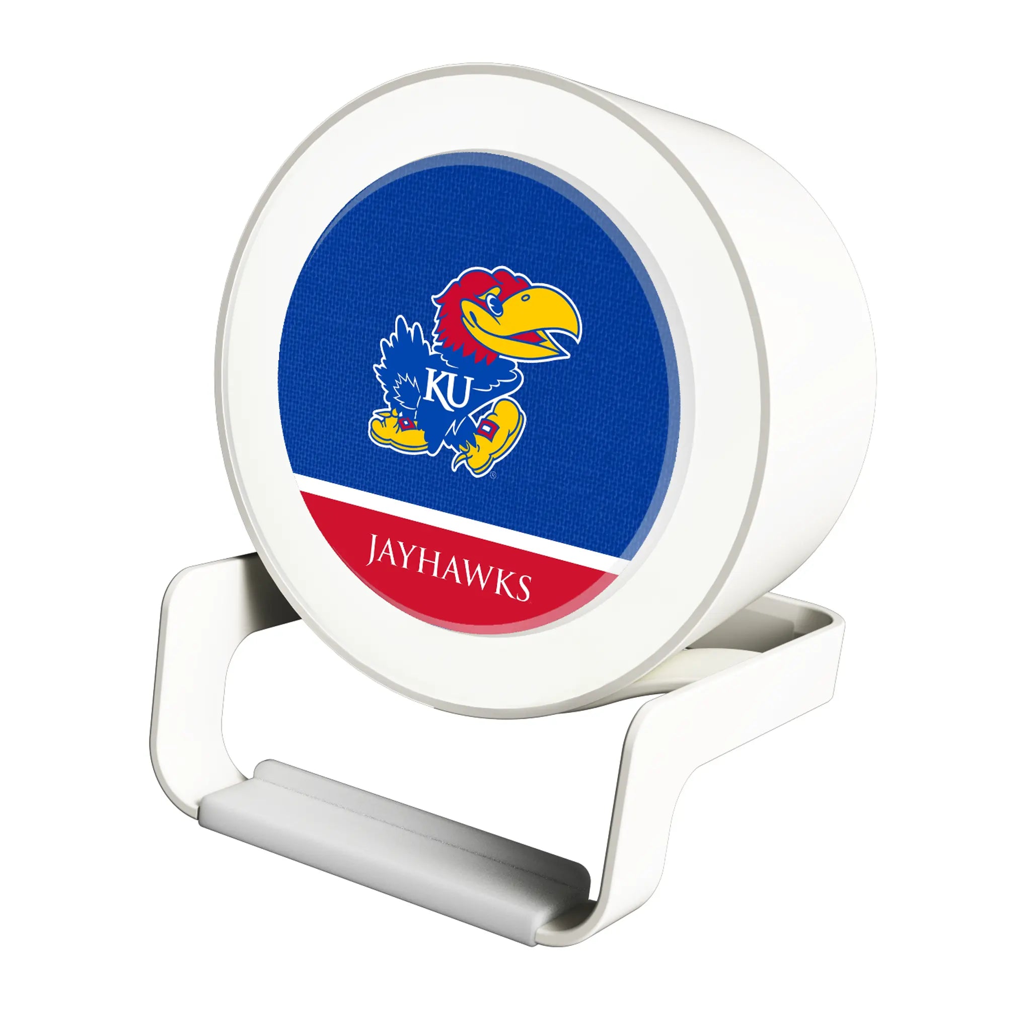 University of Kansas Jayhawks Endzone Solid Night Light Charger and Bluetooth Speaker