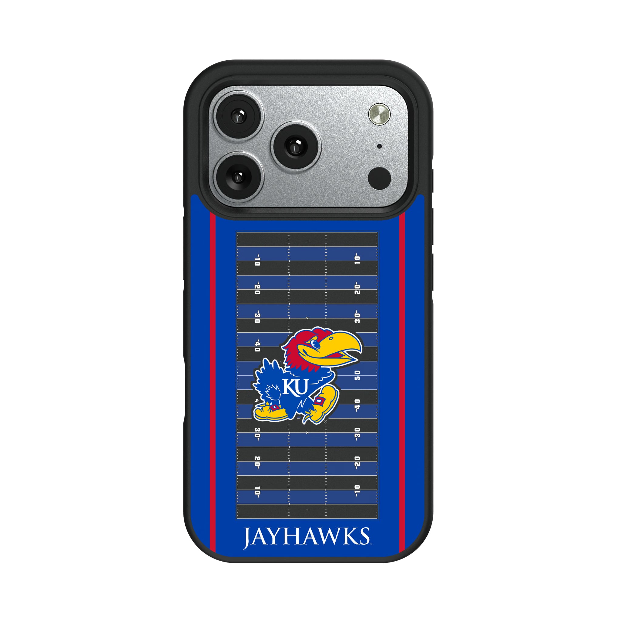 University of Kansas Jayhawks Field iPhone Bump Phone Case for Apple iPhone#Device_iPhone 17 Pro