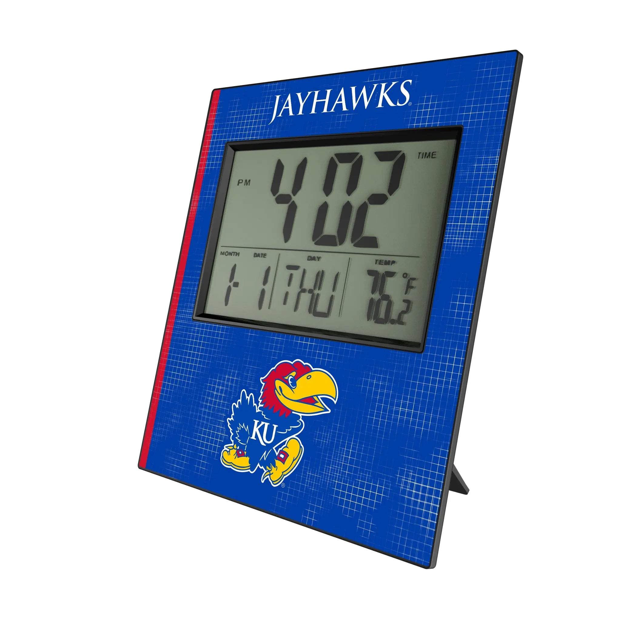 University of Kansas Jayhawks Hatch Wall Clock