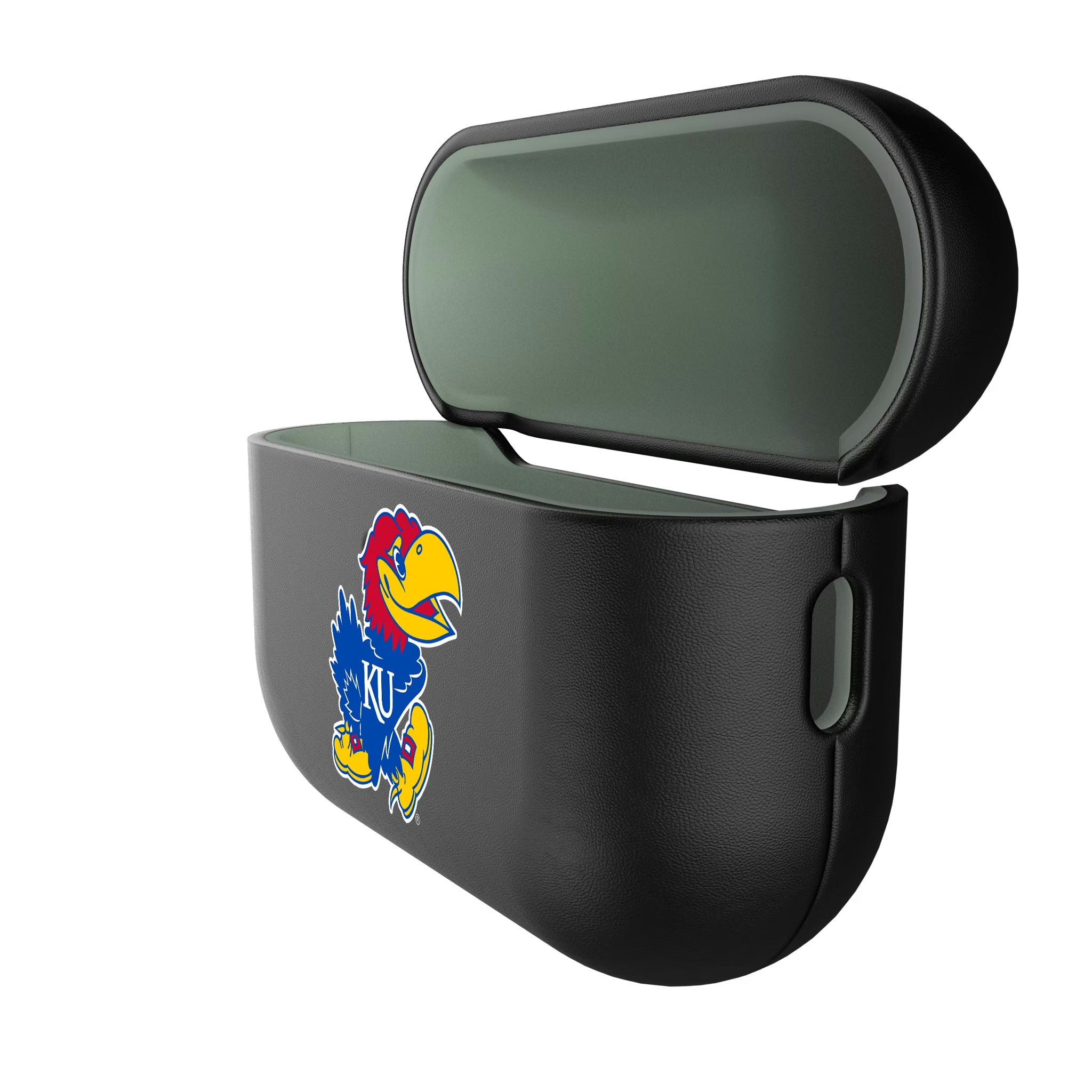 University of Kansas Jayhawks Insignia AirPods AirPod Case Cover - Isometric View#Device_AirPods Pro 3